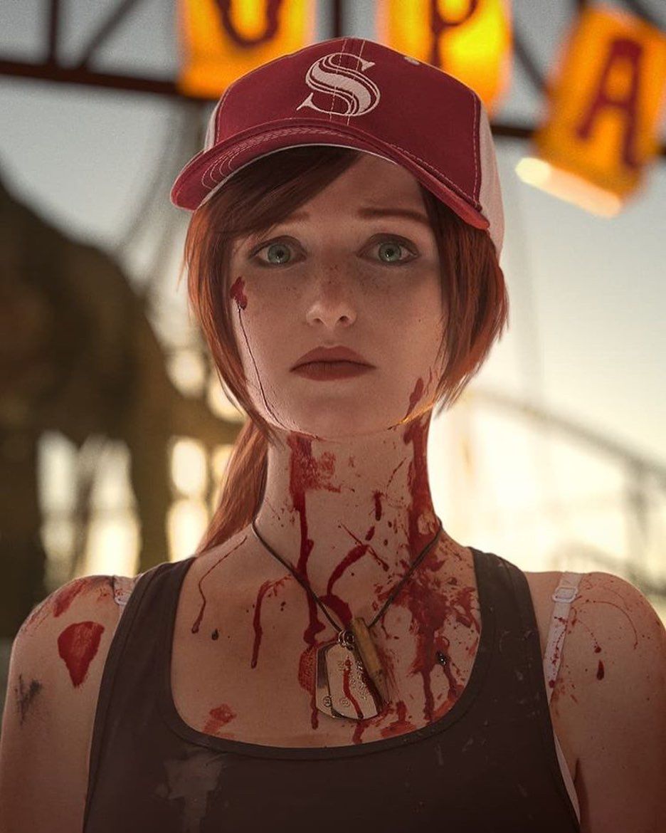 Ragazza con sangue e cappellino, 936x1170 Full HD Verticale, iPhone