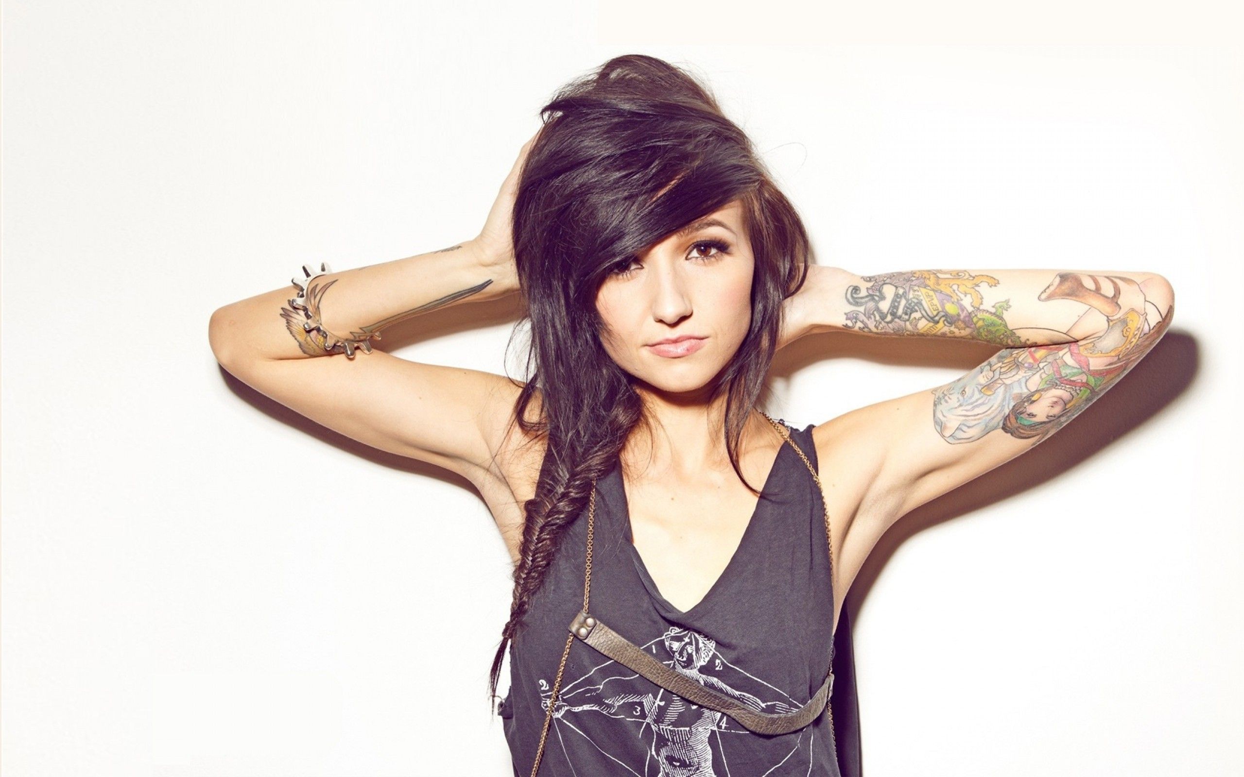 Ragazza mora tatuaggi swag, 2560x1600 WQXGA, Desktop