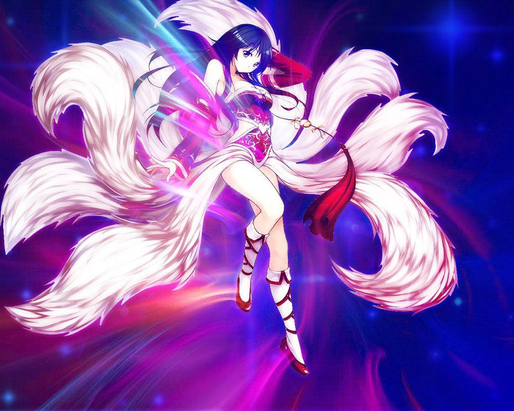 Ragazza volpe anime code bianche, 1000x800 HD, iMac