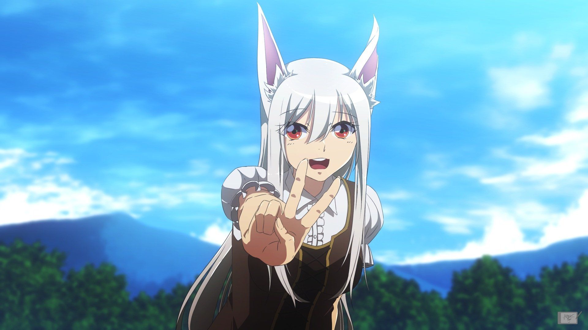 Ragazza volpe anime orecchie, 1920x1080 Full HD 1080p, Desktop