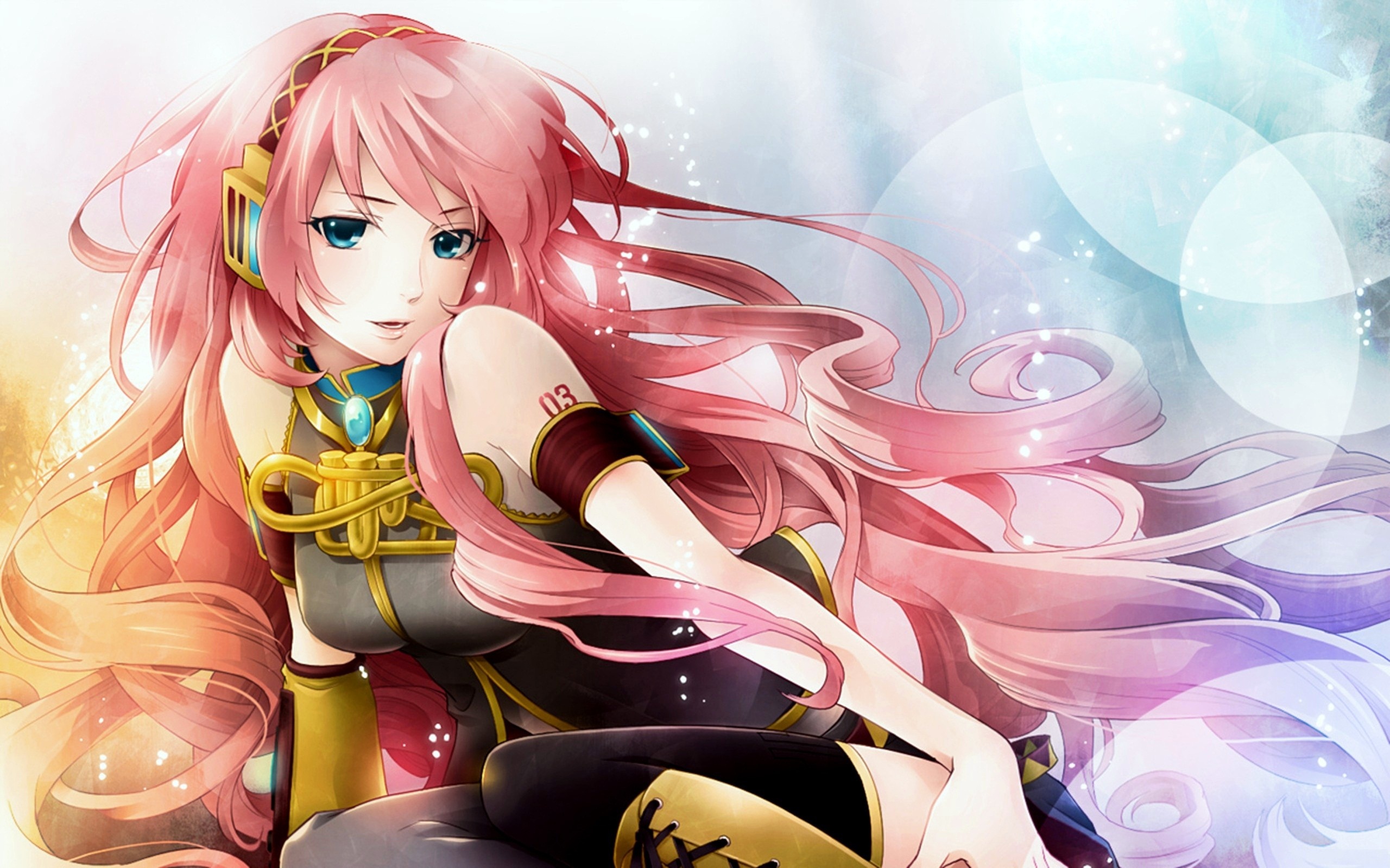Ragazza anime capelli rosa, 2560x1600 2K+, Desktop