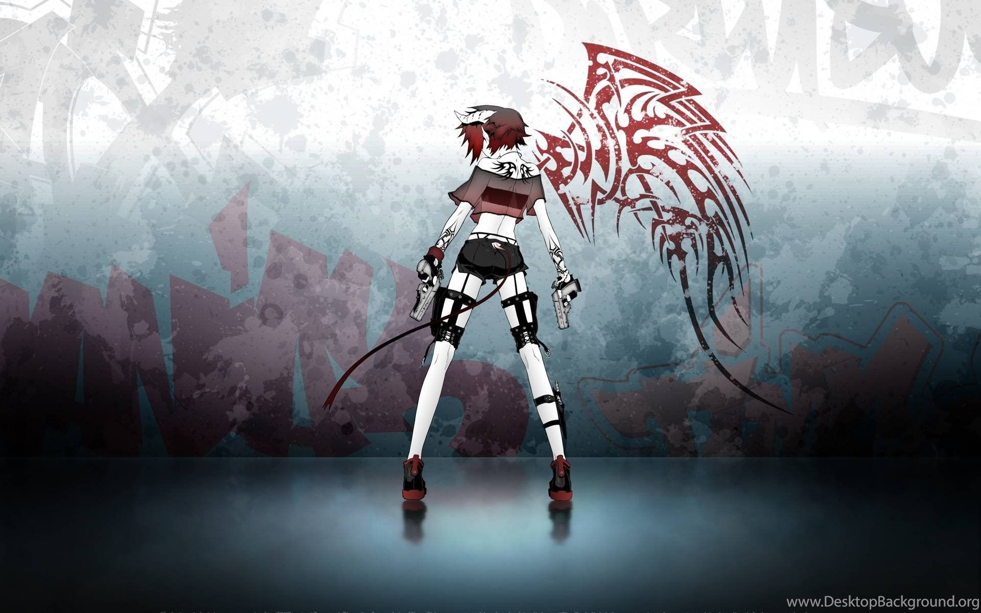 Ragazza anime con ali rosse, 1920x1200 WUXGA, Laptop