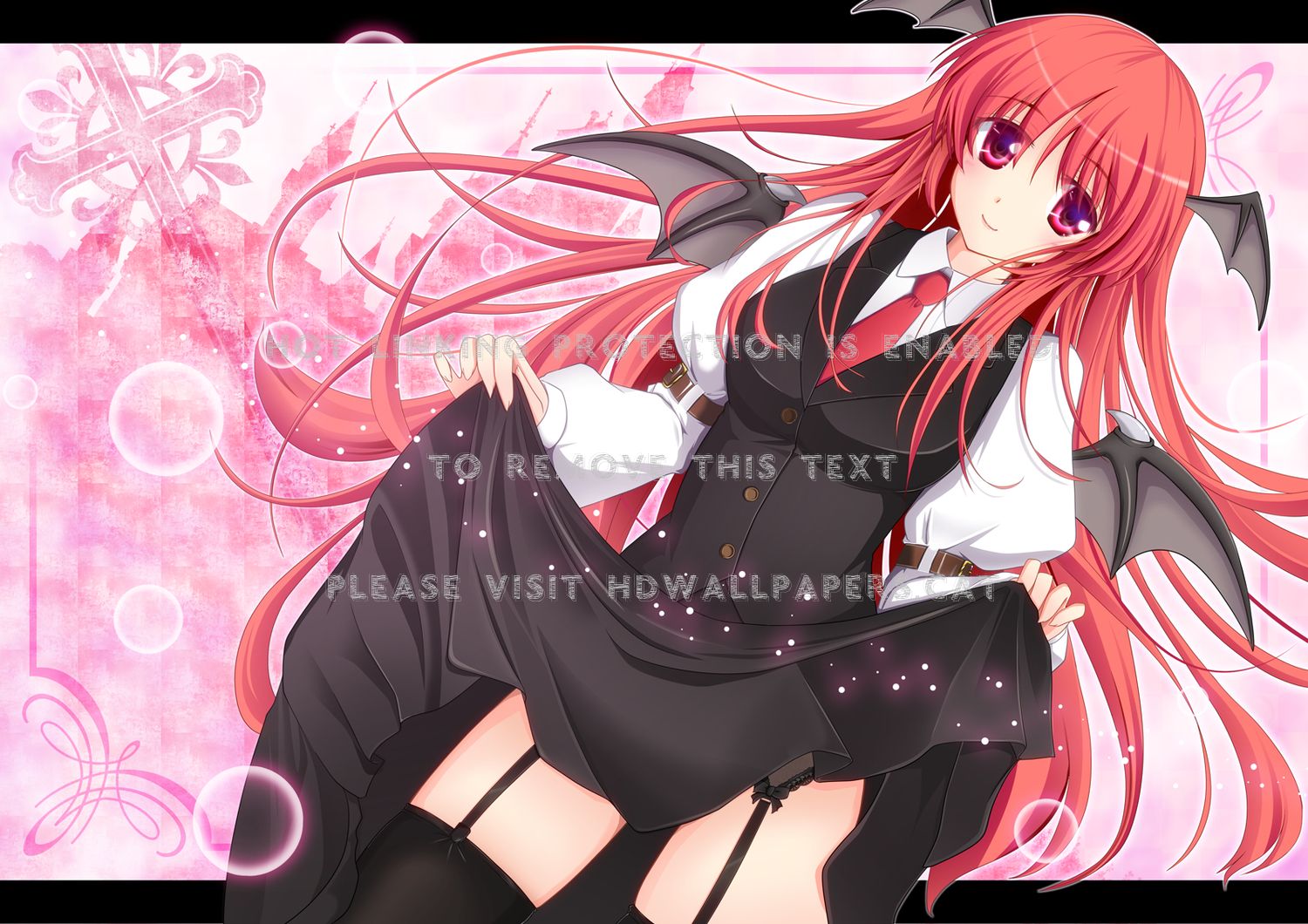 Ragazza demone capelli rossi, 1500x1060 720p, Laptop