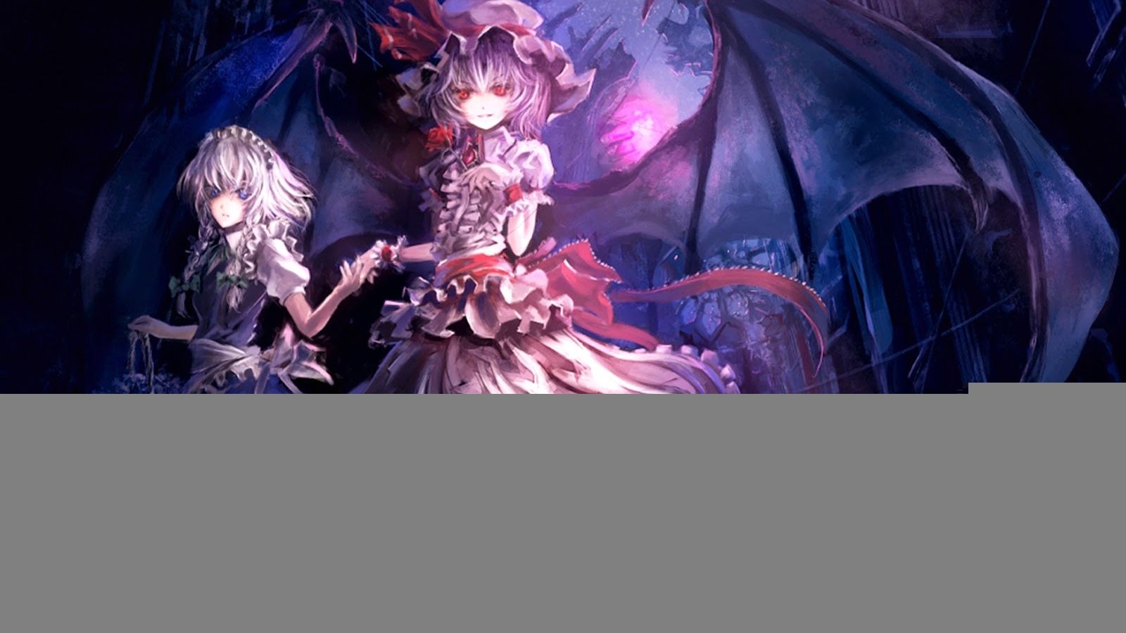 Ragazza demone capelli bianchi, 1297x658 720p, Laptop