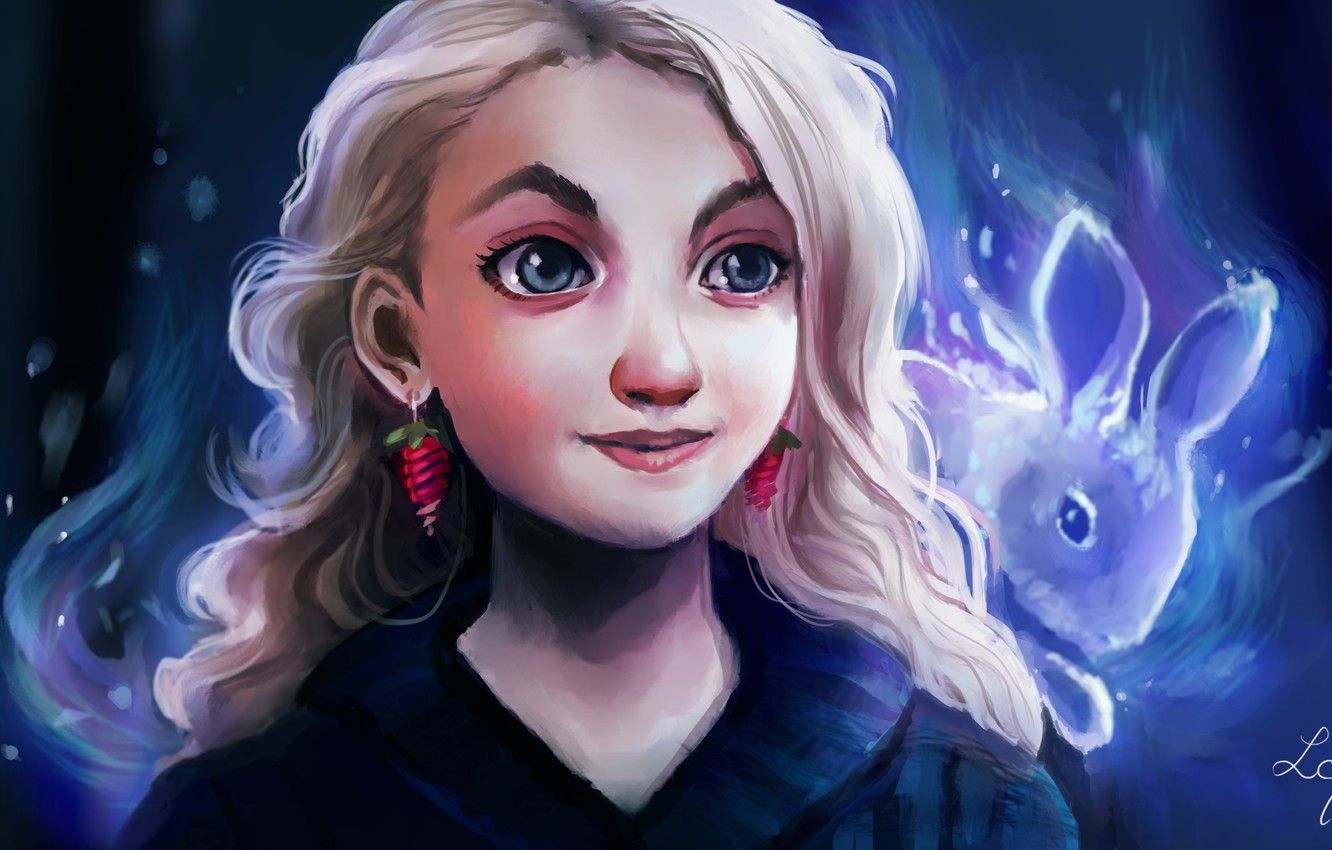 Luna Lovegood, Harry Potter, J.K. Rowling, 1332x850 720p, Laptop