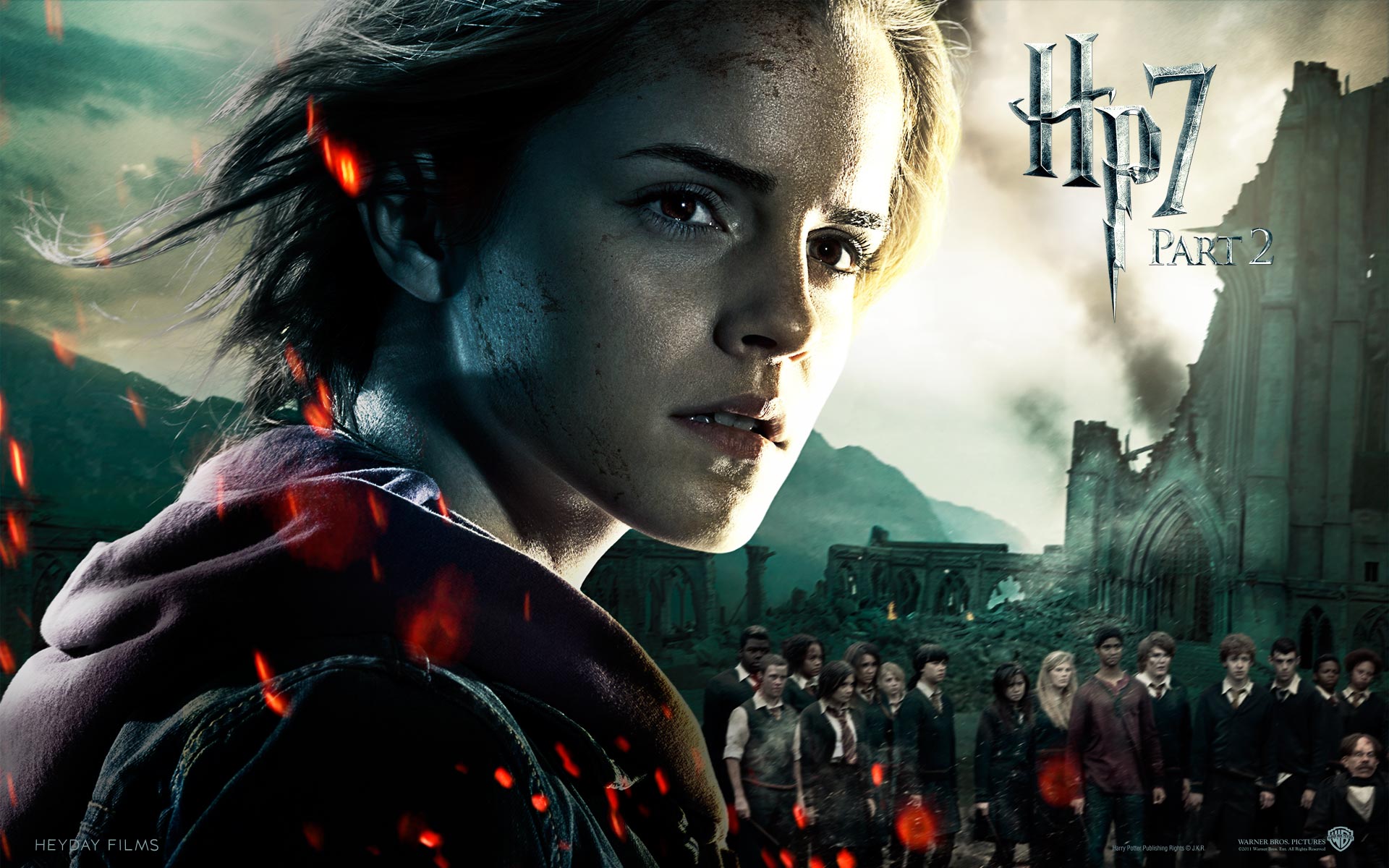 Hermione Harry Potter 7, mondo magico, 1920x1200 Full HD+, Desktop