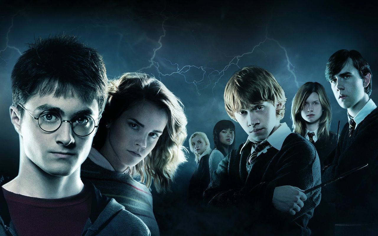 Personaggi Harry Potter con bacchette, 1280x800 HD, HP Laptop