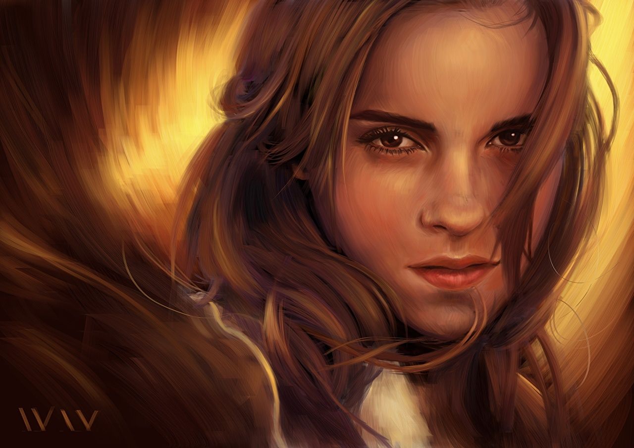 Hermione Granger ritratto digitale, 1280x904 720p, Laptop