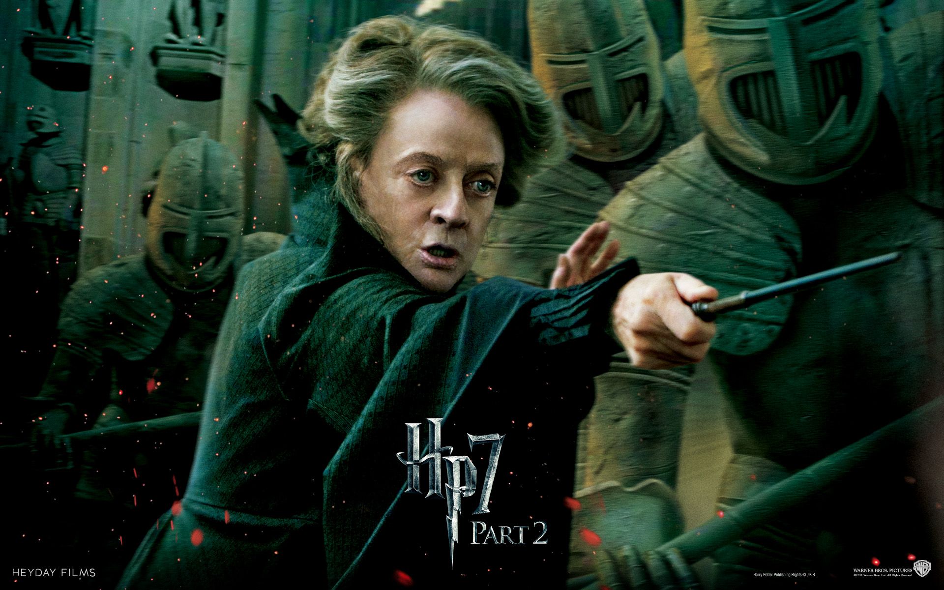 Professor McGonagall Harry Potter 7, mondo magico, 1920x1200 Full HD+ WUXGA, Desktop