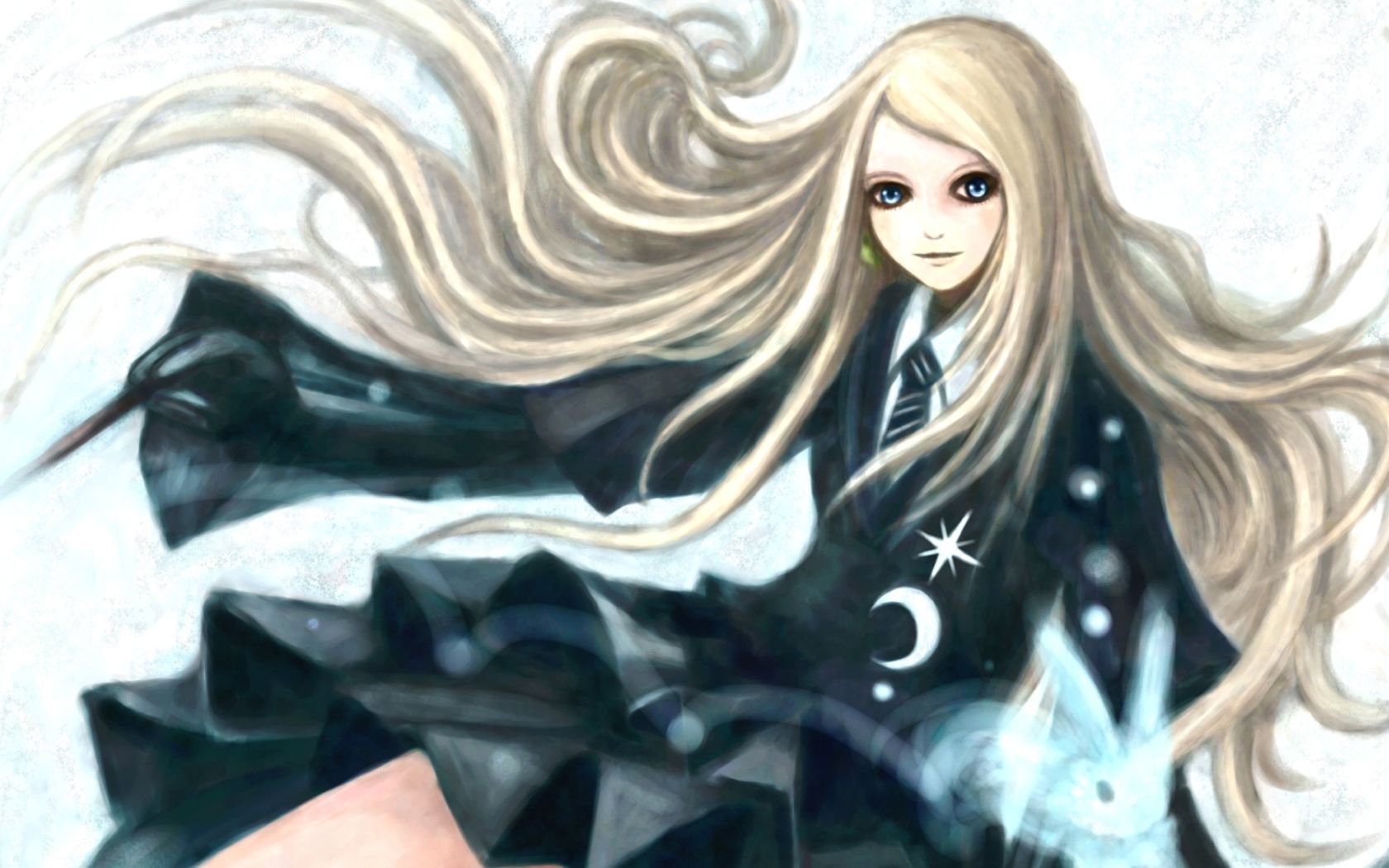 Hermione e Ron anime, Harry Potter, 1280x1024 720p, PC