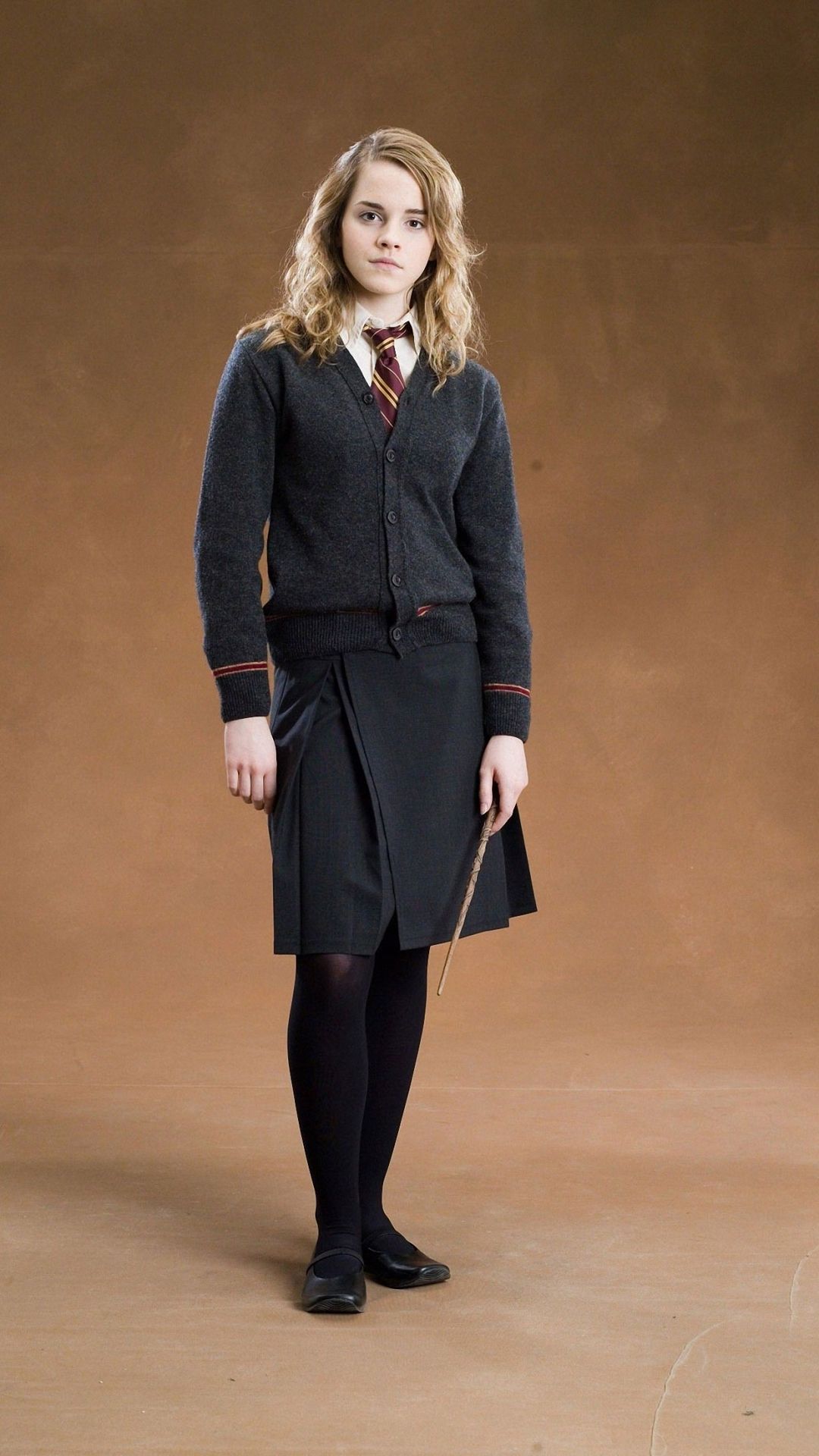 Hermione Granger, uniforme Hogwarts, 1080x1920 Verticale, Samsung Galaxy