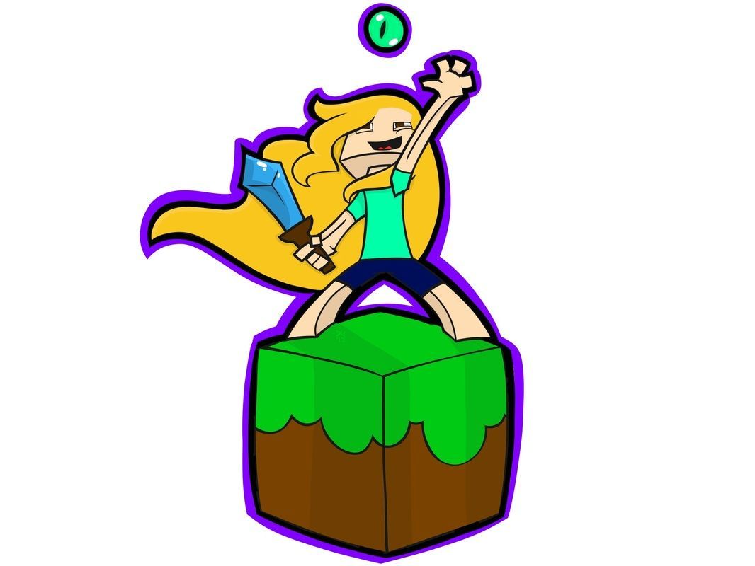 Personaggi Minecraft ragazza e ragazzo, 1280x720 720p, iMac