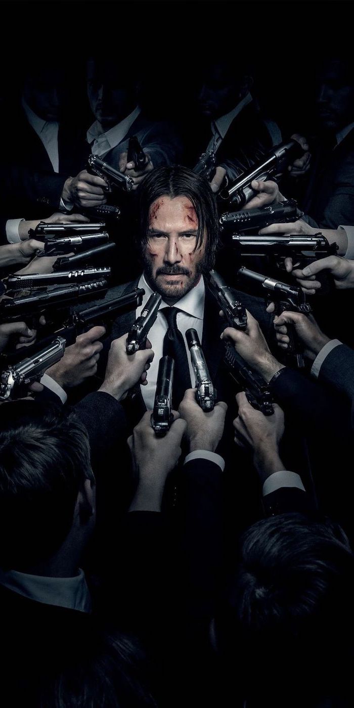 John Wick pistole puntate, 700x1400 Verticale, Android