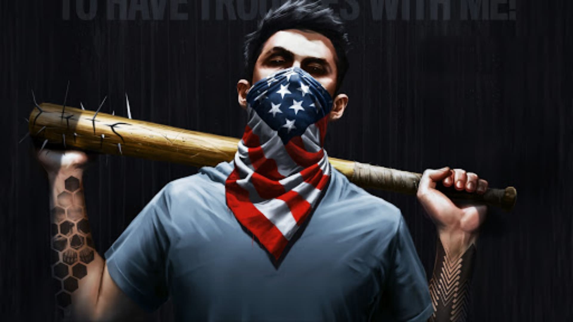 ragazzo bandana americana mazza, 1920x1080 Full HD 1080p, Laptop