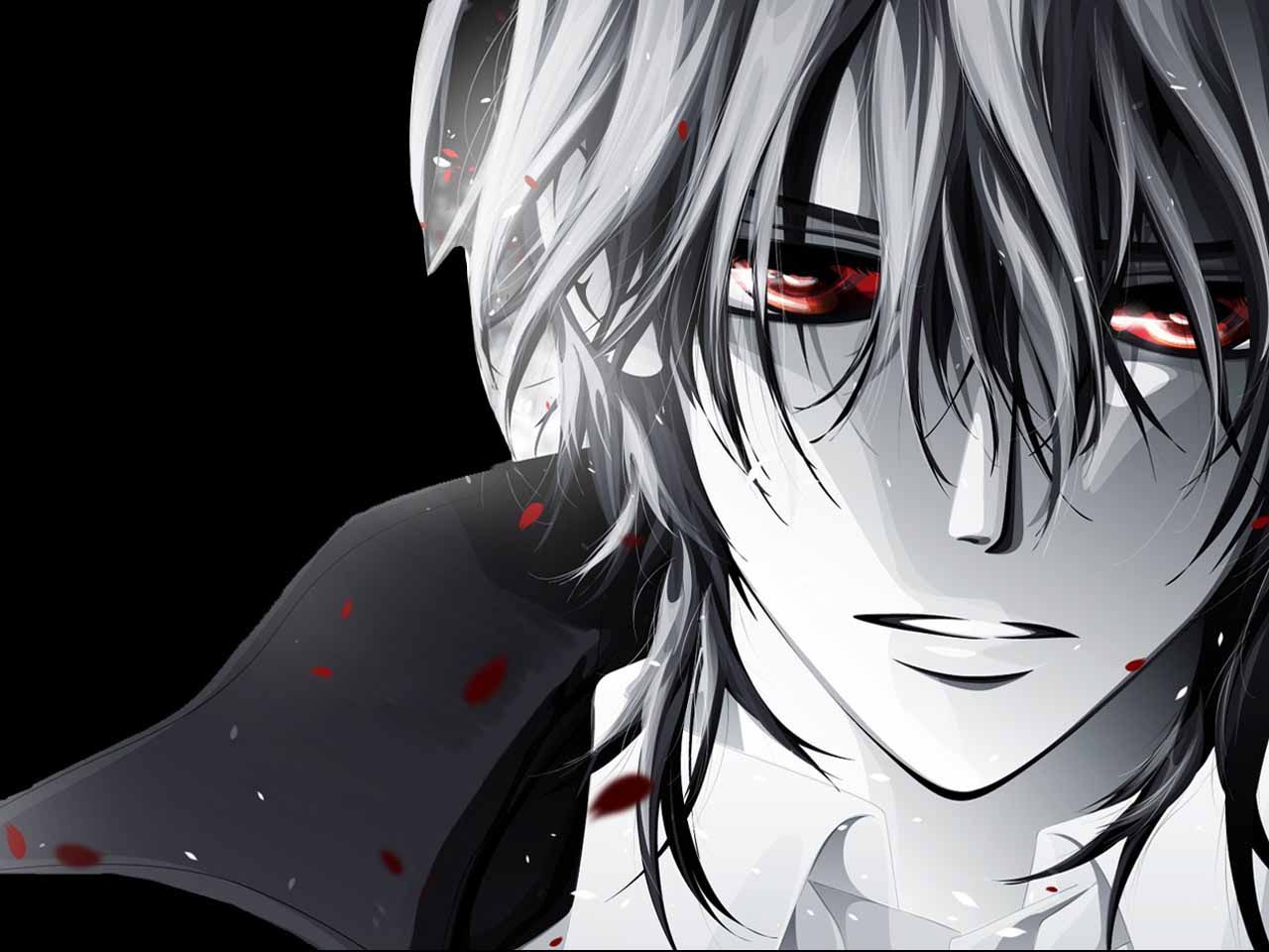 Ragazzo anime capelli bianchi triste, 1920x1200 Full HD+, PC