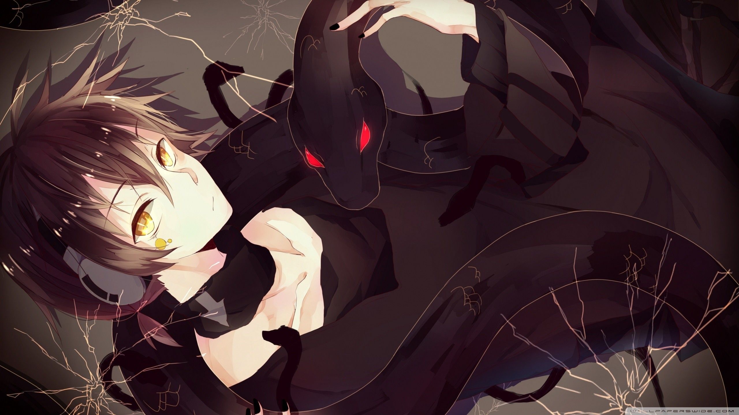 Ragazzo anime sotto pioggia, 1920x1080 Full HD 1080p, Desktop
