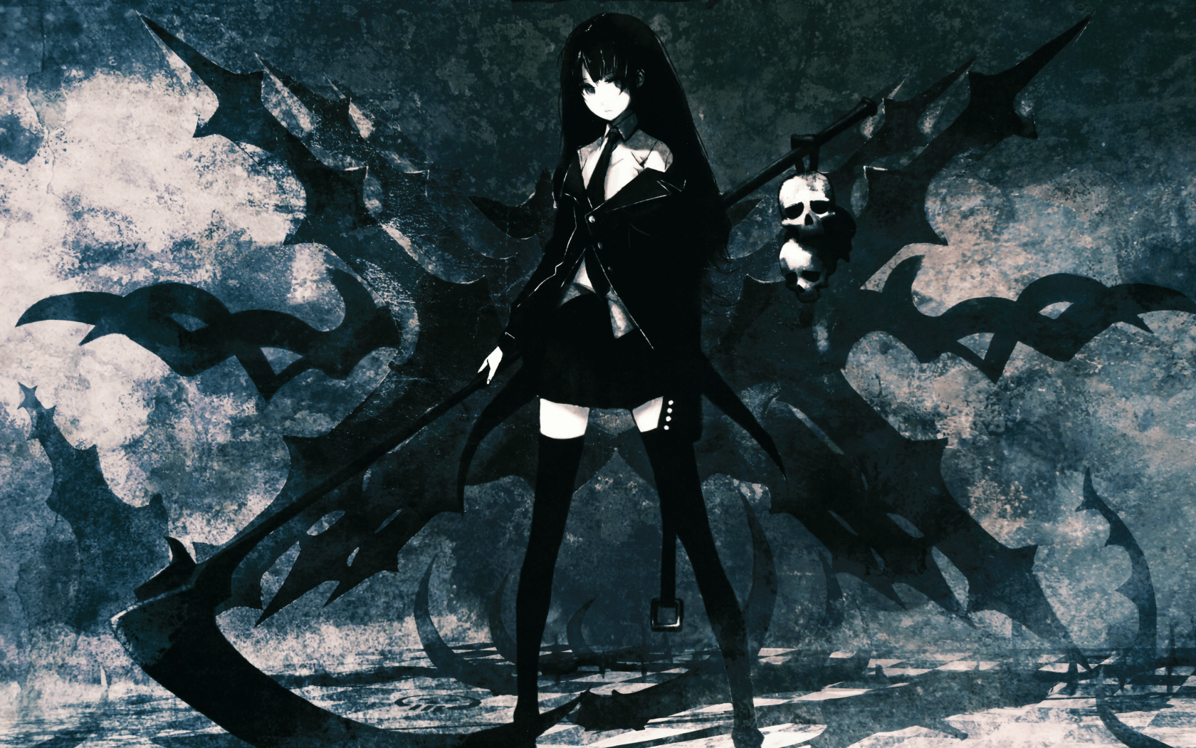 Ragazza demone ali nere, 1680x1050 HD Ready, Desktop