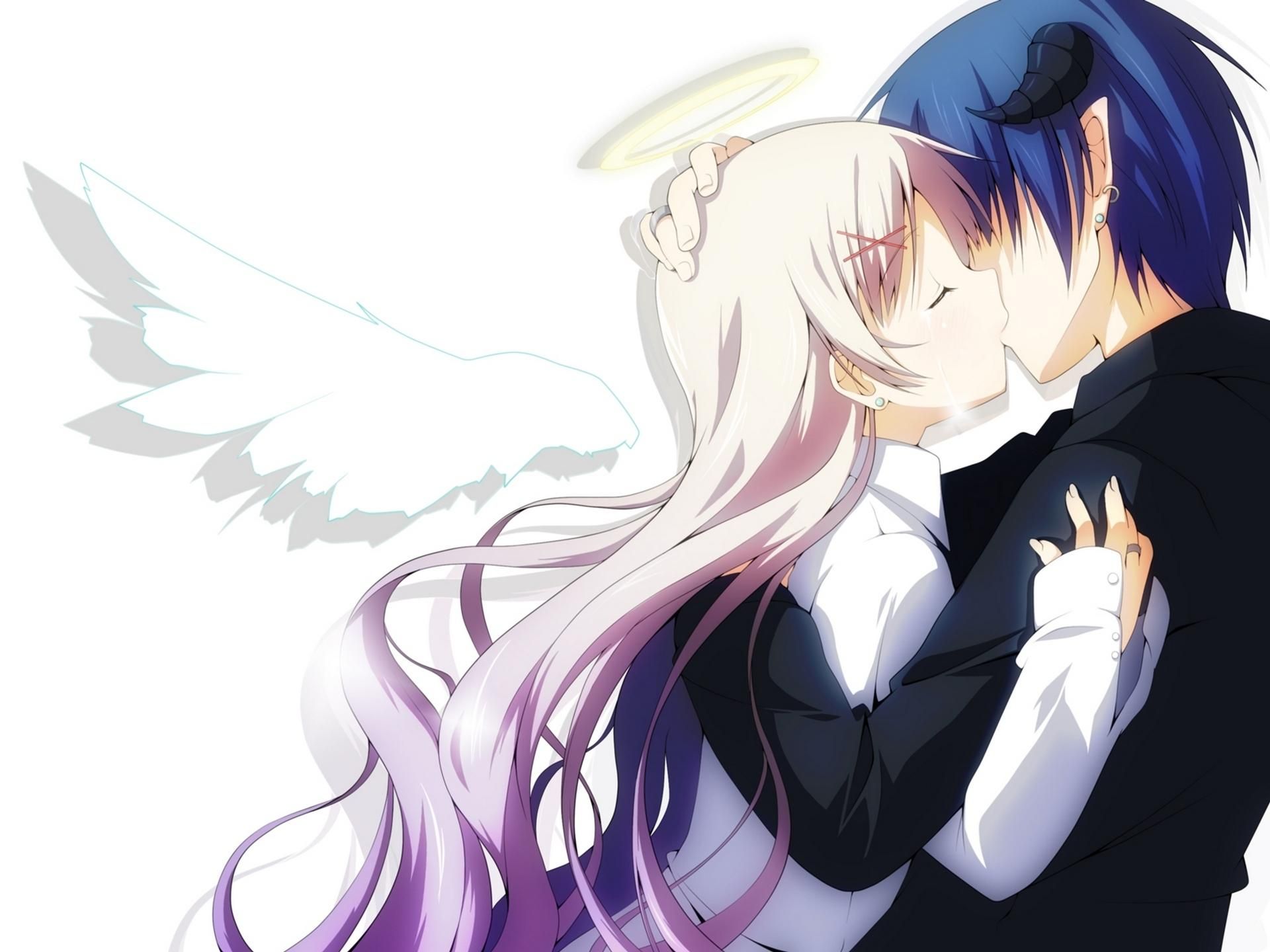 Coppia anime angelo e demone, 1920x1440 Full HD+ WUXGA, PC