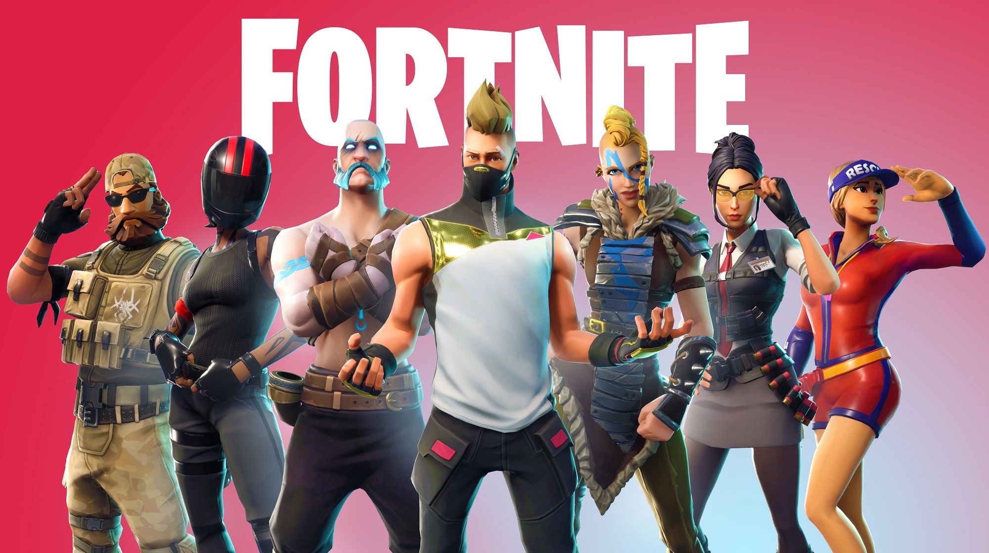 Personaggi skin Fortnite Default, 2000x1120 alta risoluzione, PC