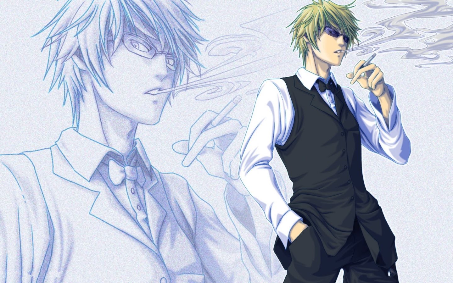 Ragazzo lupo anime chibi, 768x1024 Verticale, Mobile