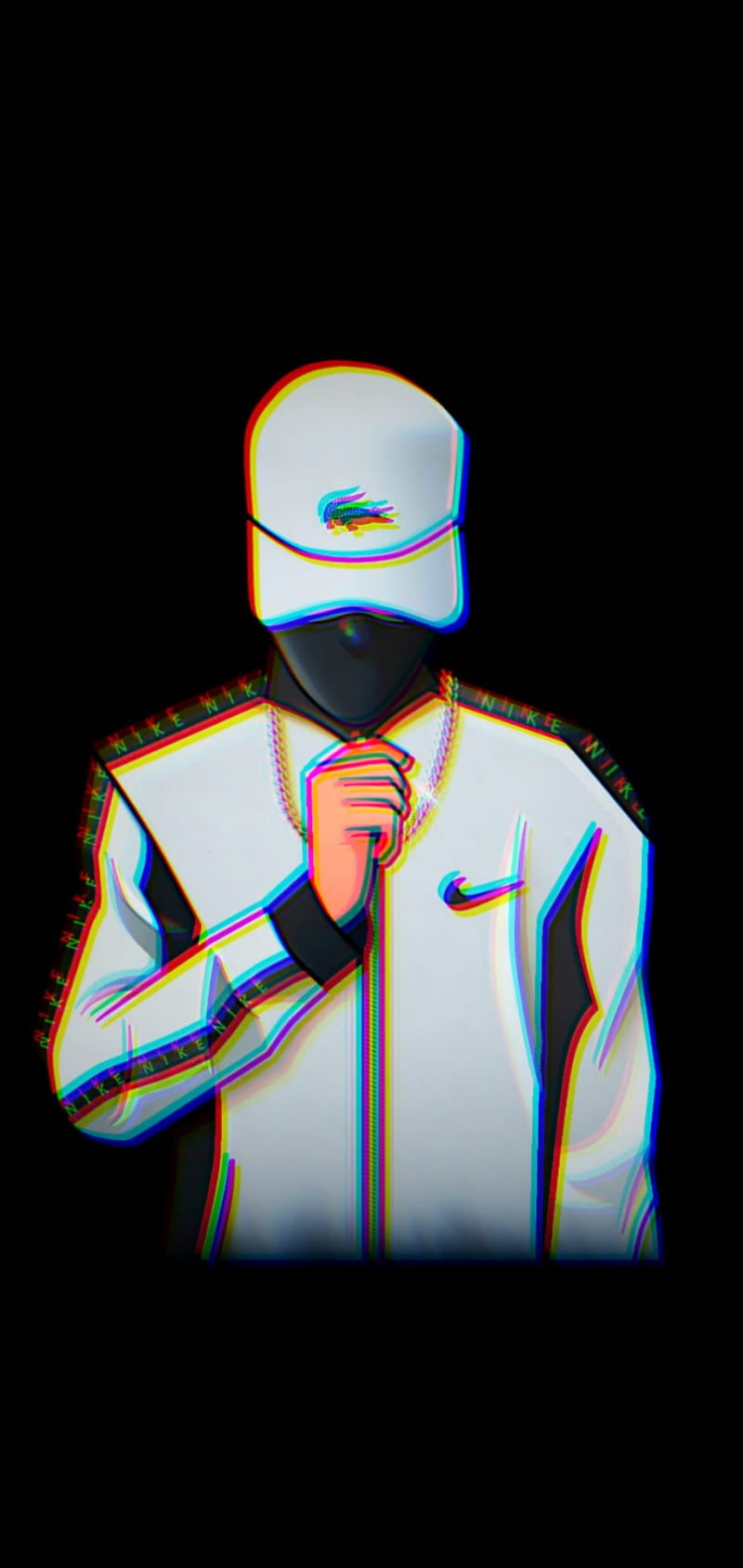 Ragazzo con cappellino Nike, swoosh, 800x1689 Full HD Verticale, Smartphone