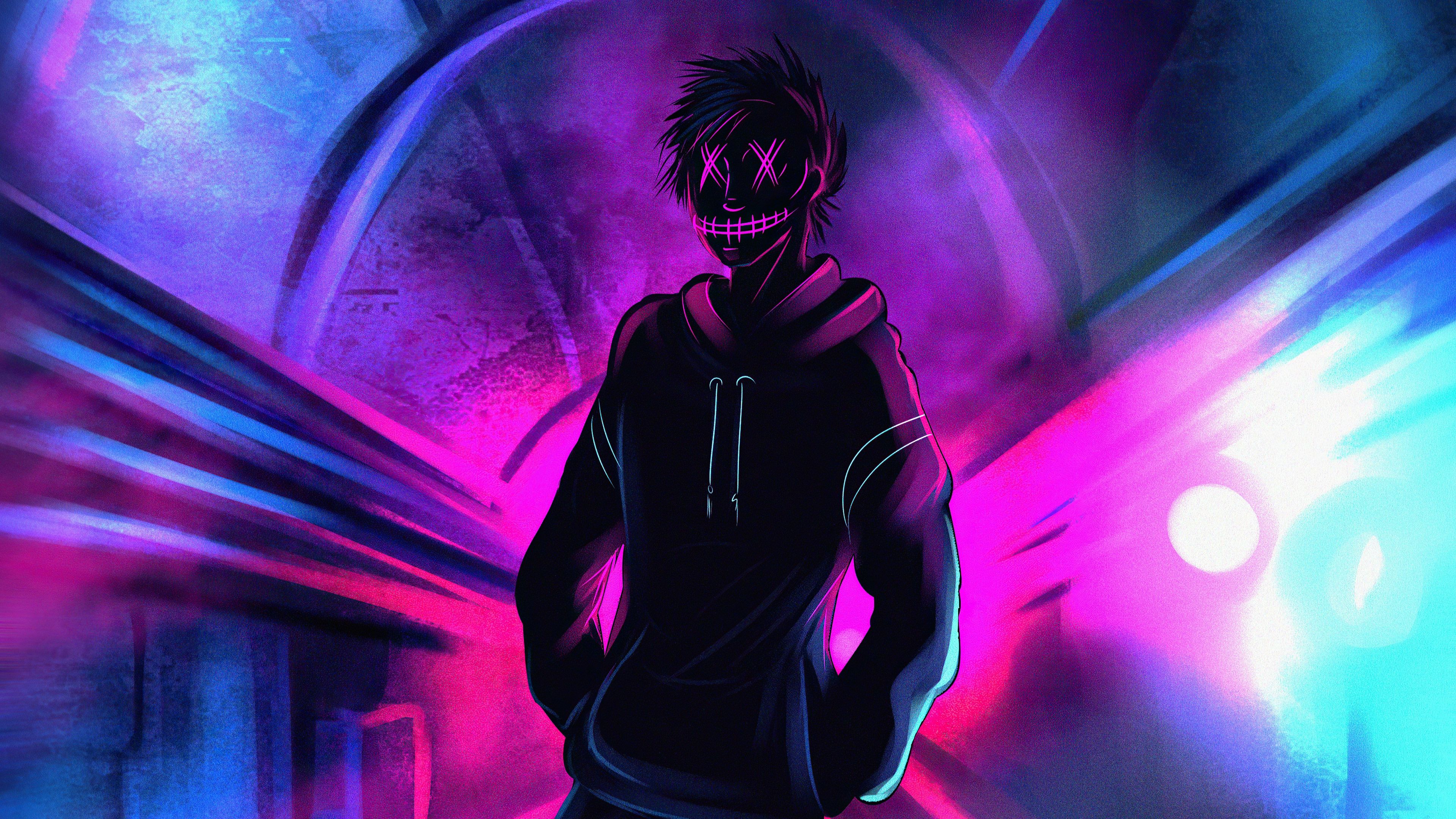 Ragazzo con felpa neon, 3840x2160 Ultra HD, 4K TV