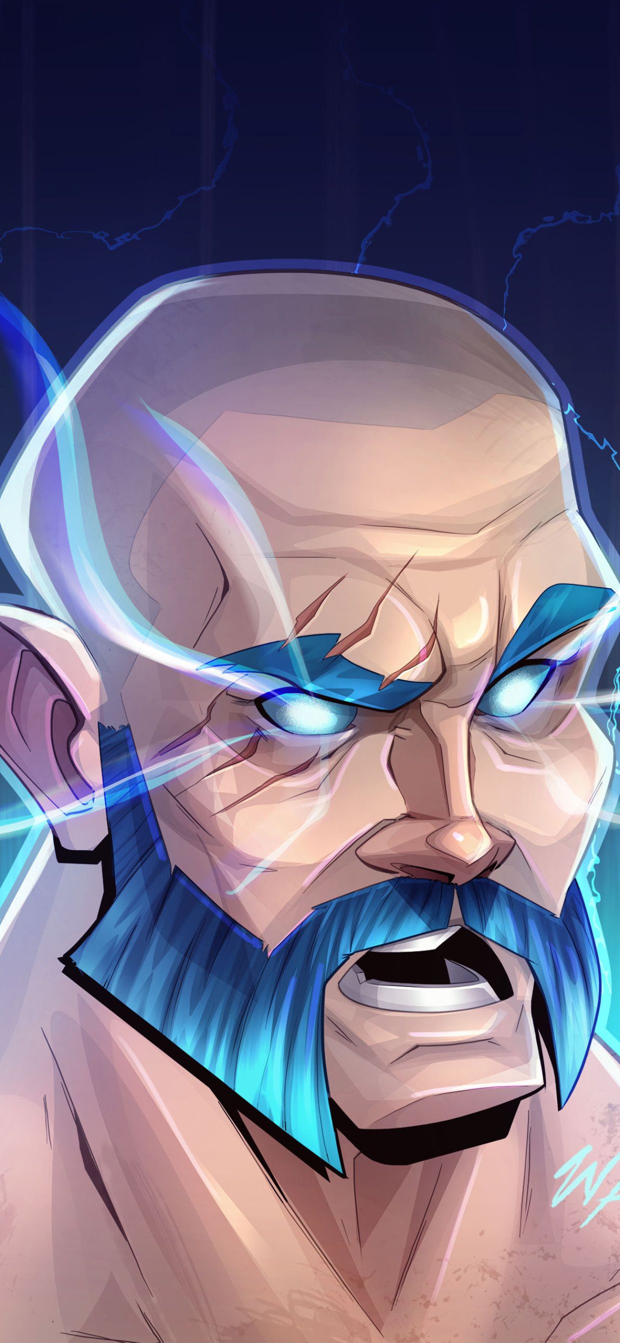 Fortnite Ragnarok personaggio, 1242x2688 Full HD Verticale, iPhone Pro Max