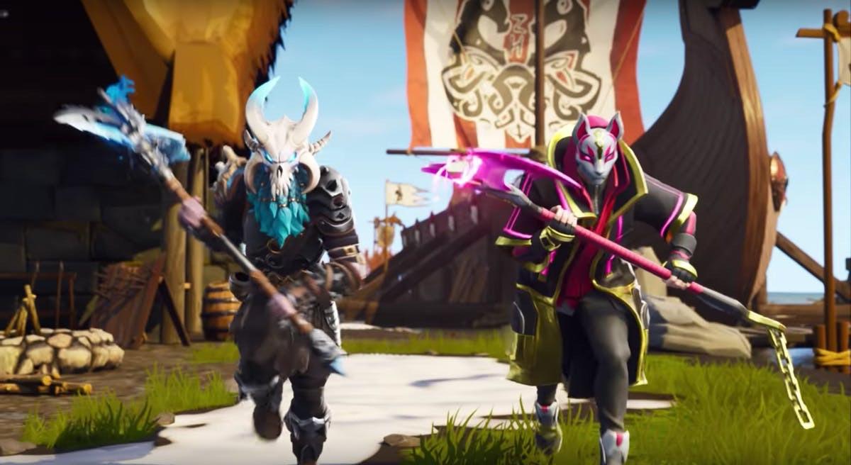 Ragnarok e Drift Fortnite, 1200x656 HD, Laptop