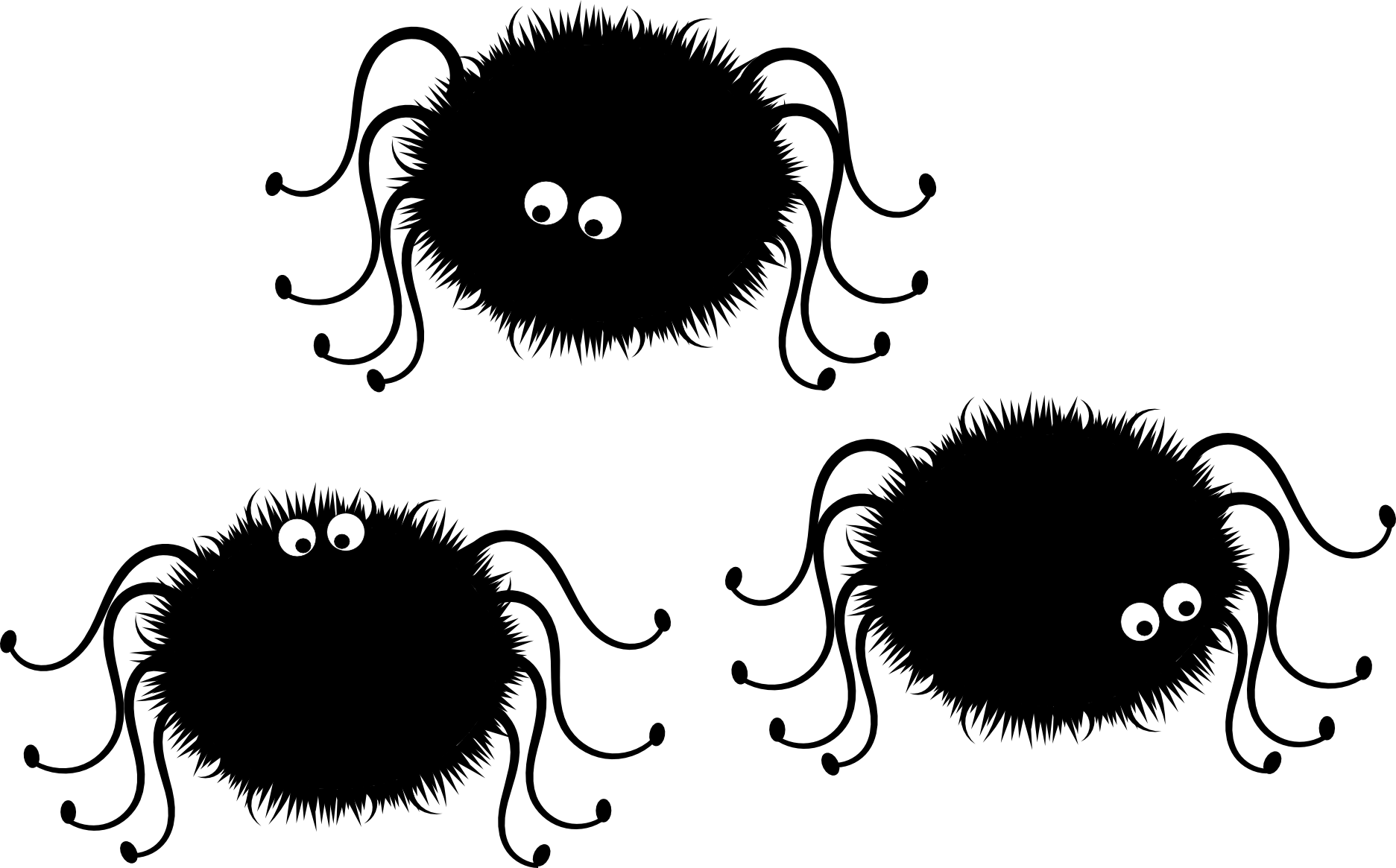 Ragnatele Halloween sfondo nero, 750x1334 Verticale, Mobile