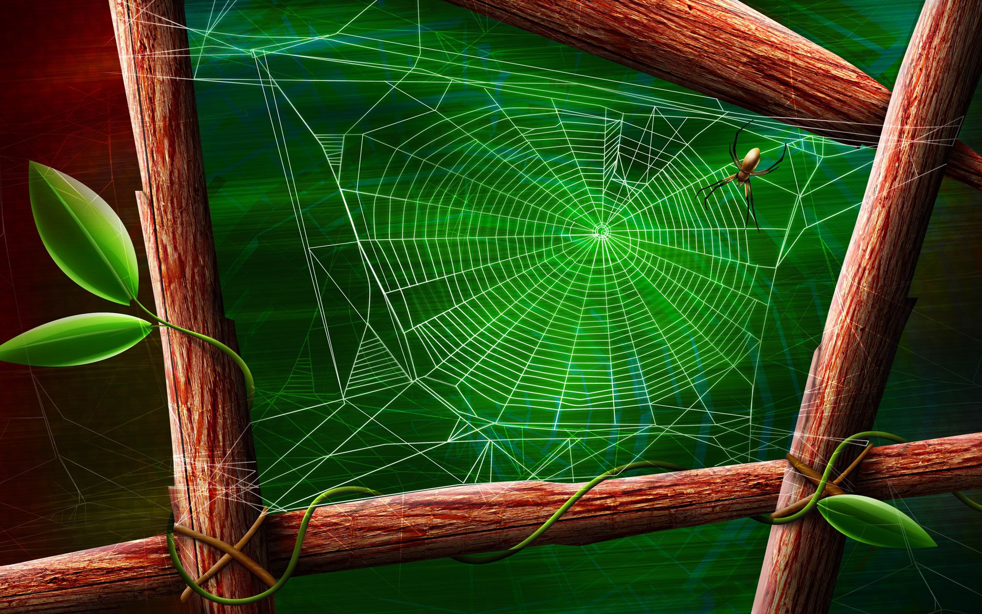 Ragnatela Halloween sfondo blu, 1920x1080 Full HD, Laptop