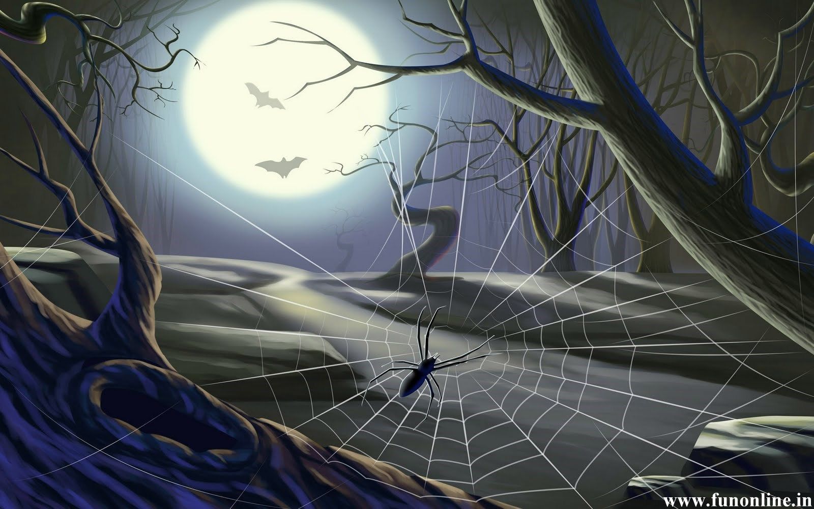 Ragno nero cartoon Halloween, 5997x5082 4K Ultra HD, Smart TV 4K