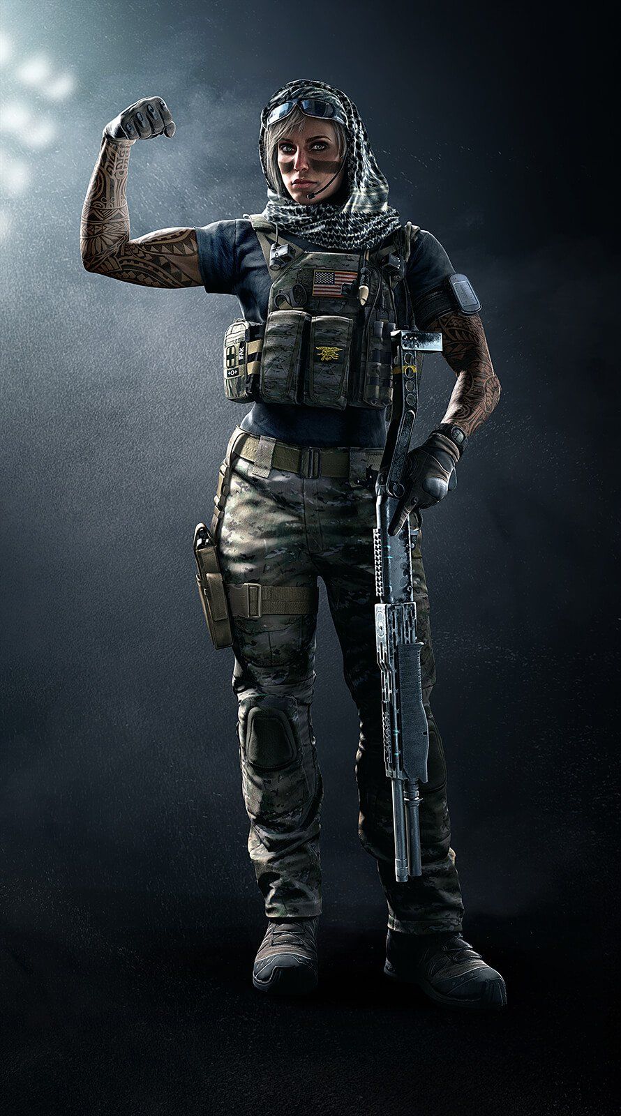 Valkyrie Rainbow Six Siege, sparatutto tattico, 890x1600 Full HD Verticale, iPhone