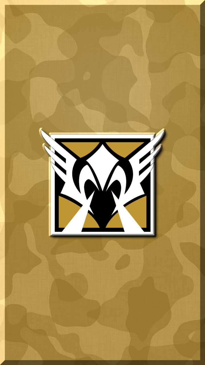Valkyrie logo Rainbow Six Siege, 720x1280 Verticale, Telefono