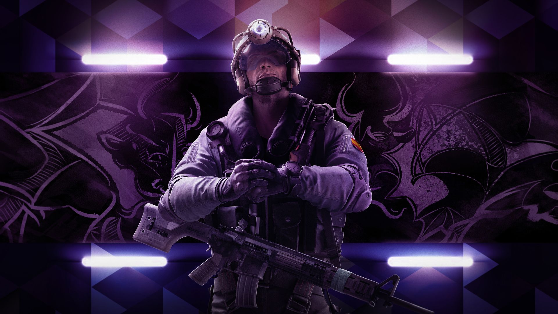 Operatore Rainbow Six Siege viola, 1920x1080 1080p, PC