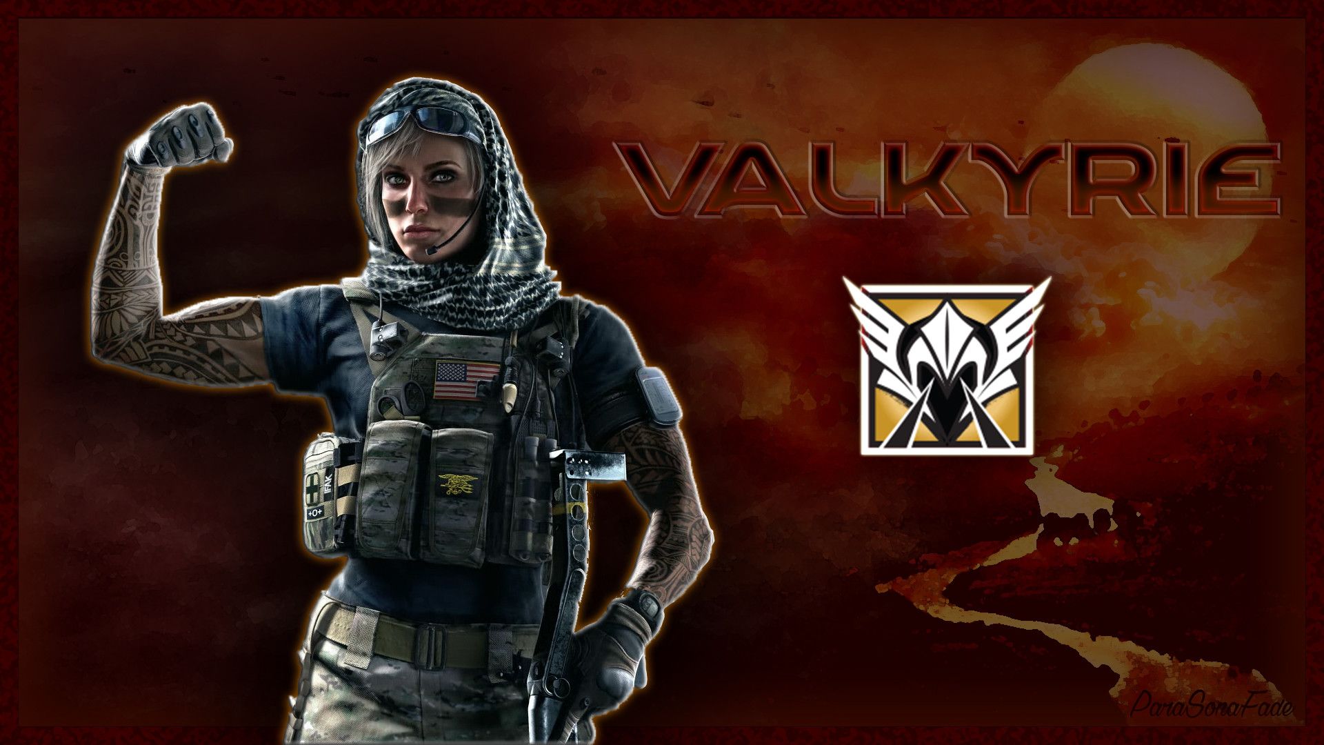 Valkyrie Rainbow Six Siege operatore, 1920x1080 Full HD 1080p, Desktop