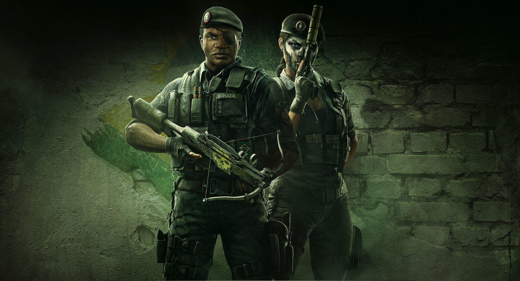 Operatori Rainbow Six Siege armati, 1680x910 HD Ready, Laptop