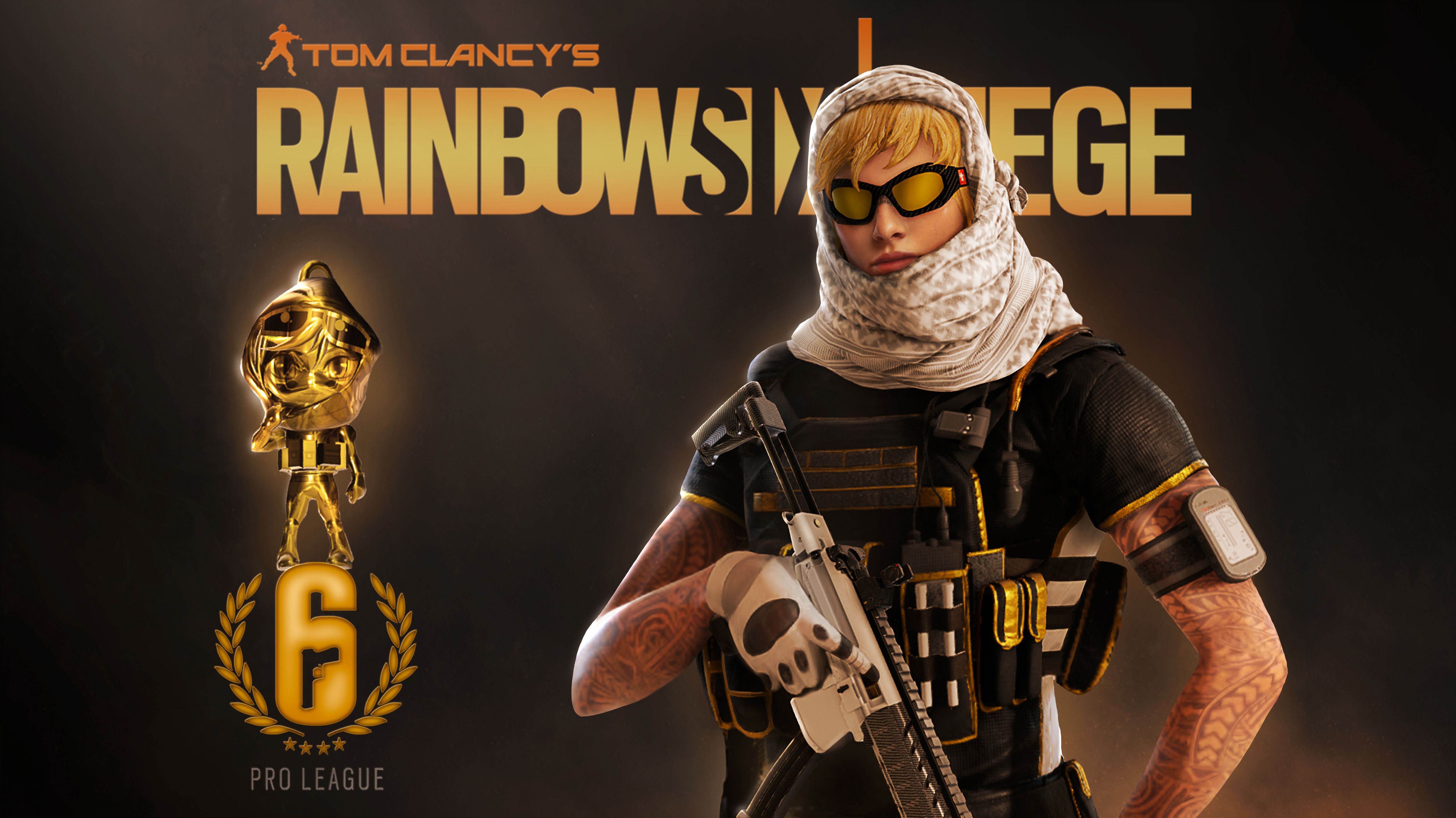 Valkyrie Rainbow Six Siege Pro League, 5000x2812 UHD, PC 4K