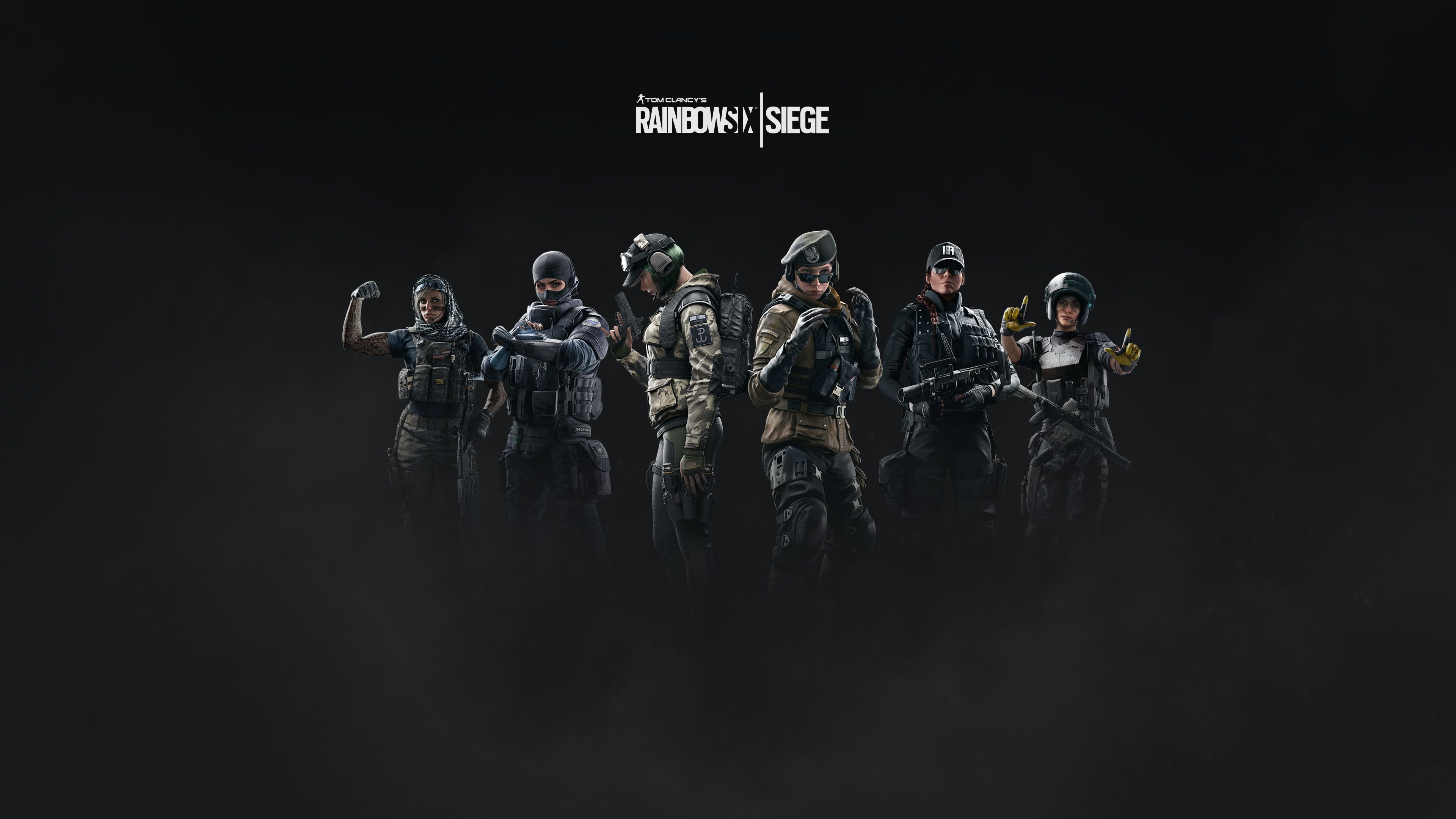 Operatori Rainbow Six Siege gruppo, 3840x2160 4K, Desktop 4K