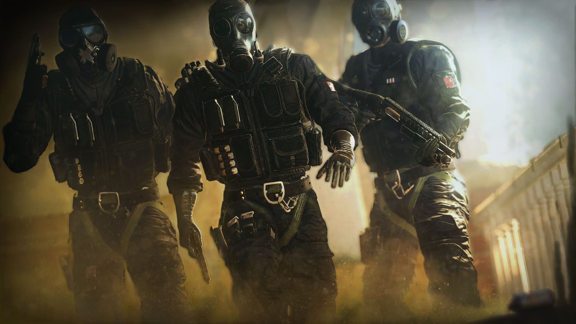 Operatori Rainbow Six Siege armati, 1920x1080 Full HD 1080p, PC Desktop