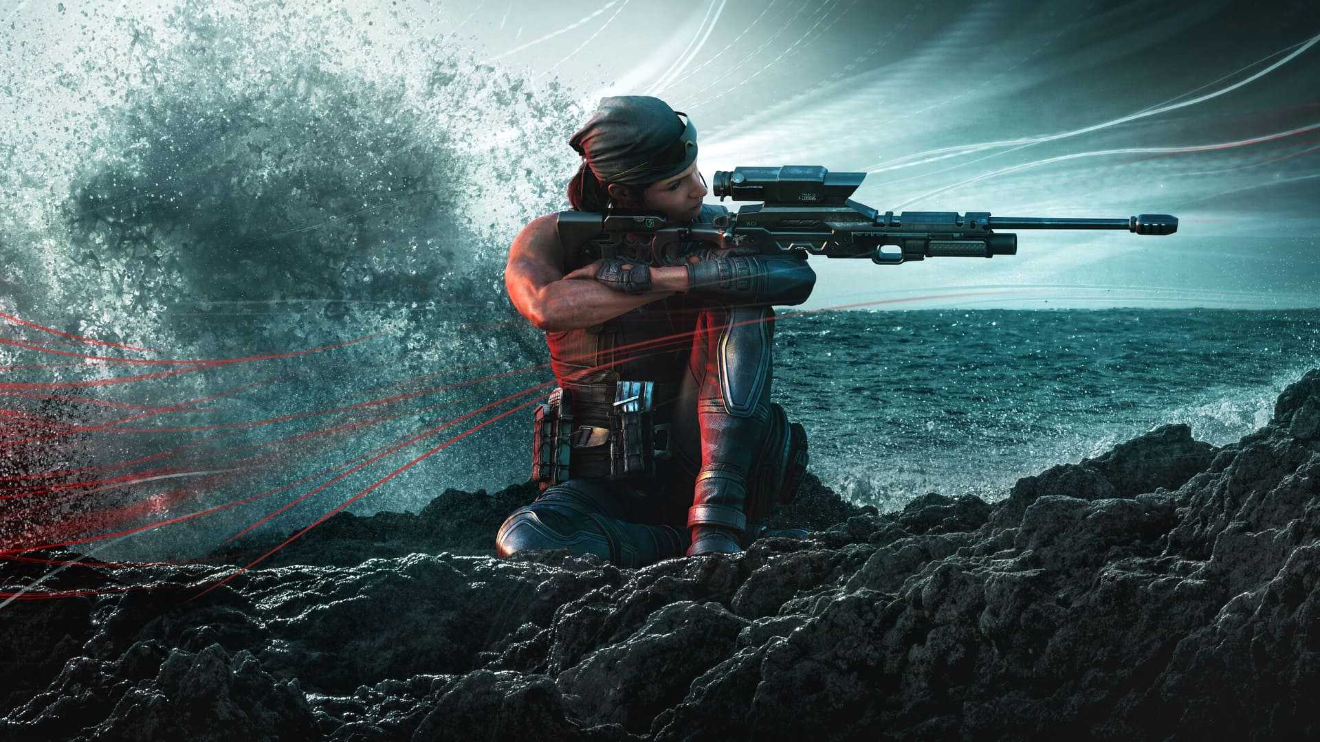 Cecchino Rainbow Six Siege mare, 1920x1080 Full HD, Laptop