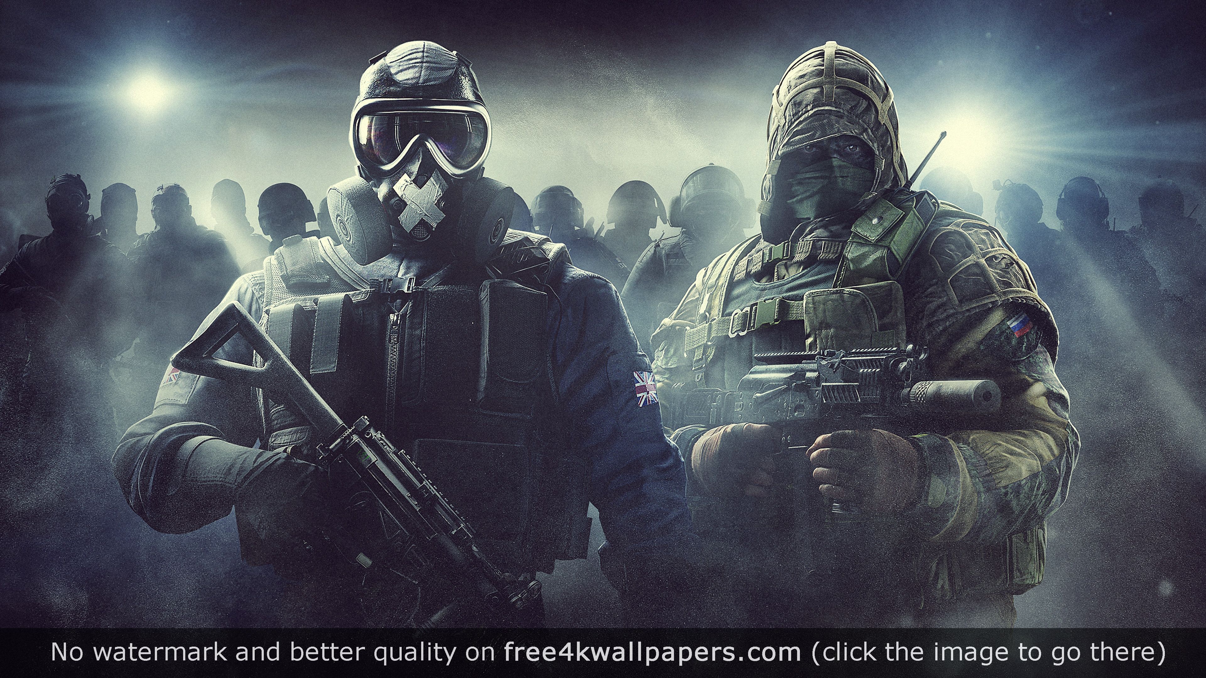 Operatori Rainbow Six Siege, 3840x2160 Ultra HD, 4K TV