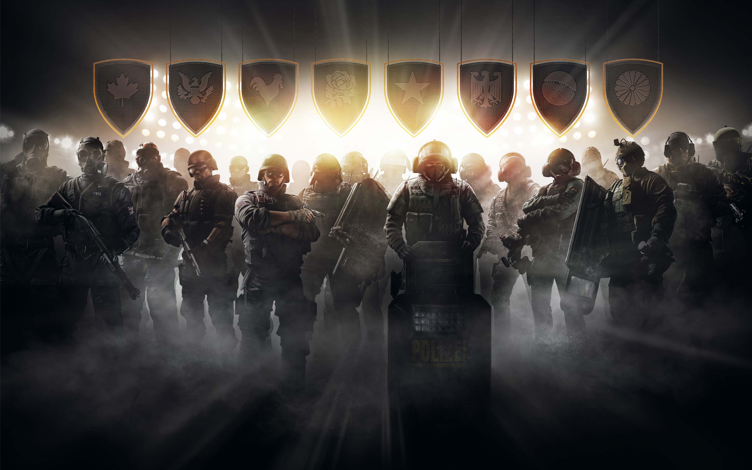 Rainbow Six Siege operatori schierati, 2880x1800 WQXGA, PC