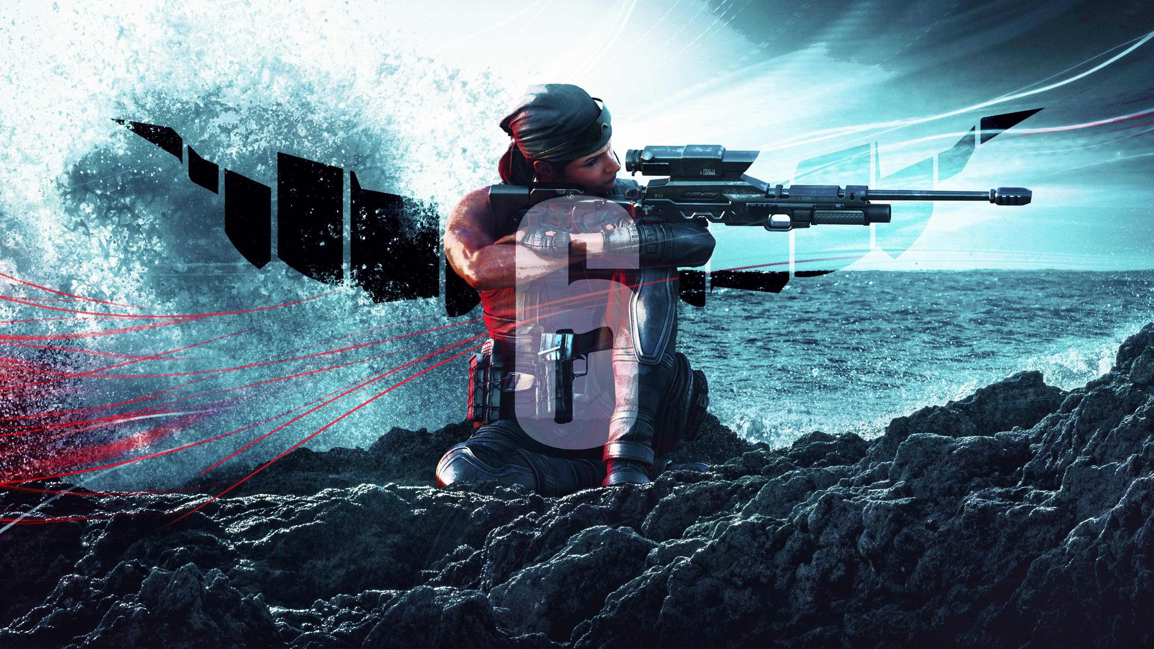 Operatore cecchino Rainbow Six Siege, 3840x2160 4K Ultra HD, Monitor 4K