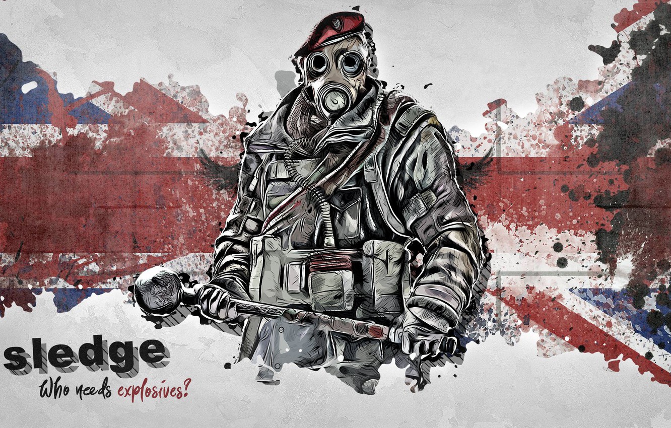 Sledge Rainbow Six Siege, 1332x850 HD, Desktop