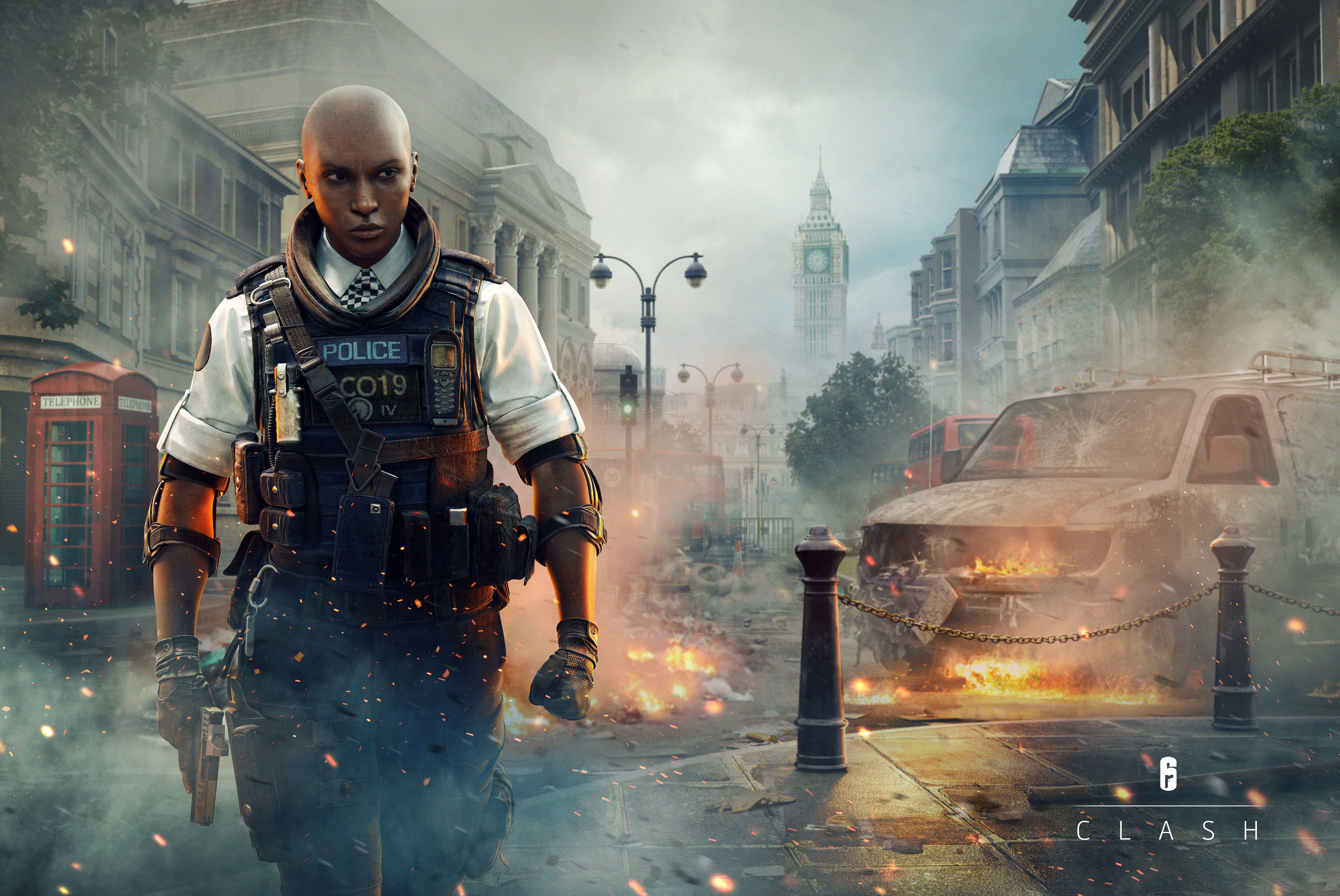 Operatore Rainbow Six Siege, strada, 6000x4014 UHD, PC 4K