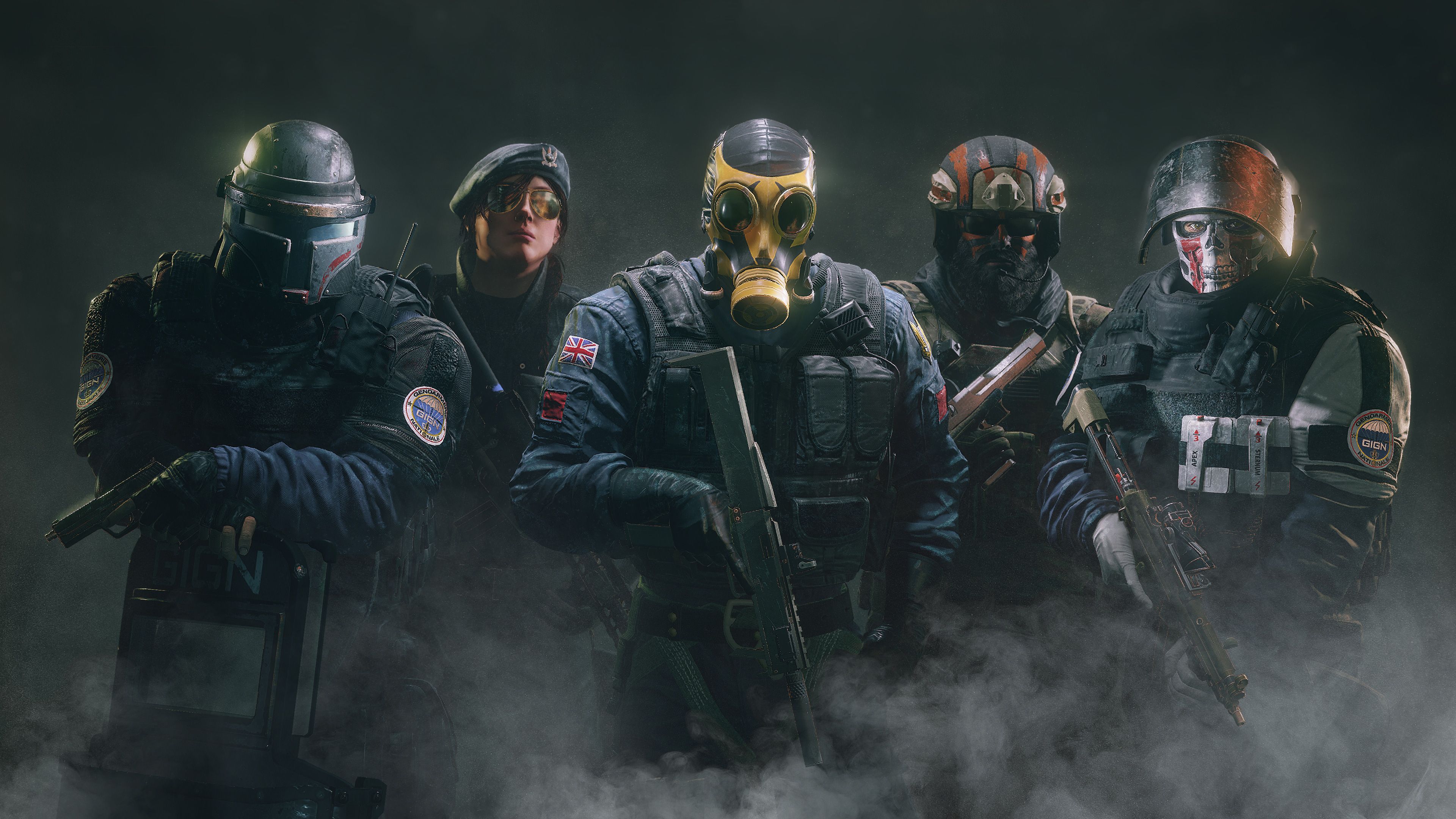 Operatori Rainbow Six Siege, 3840x2160 4K, Desktop 4K
