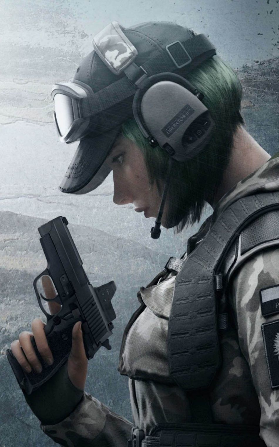 Ela Rainbow Six Siege, 950x1520 Verticale, Mobile