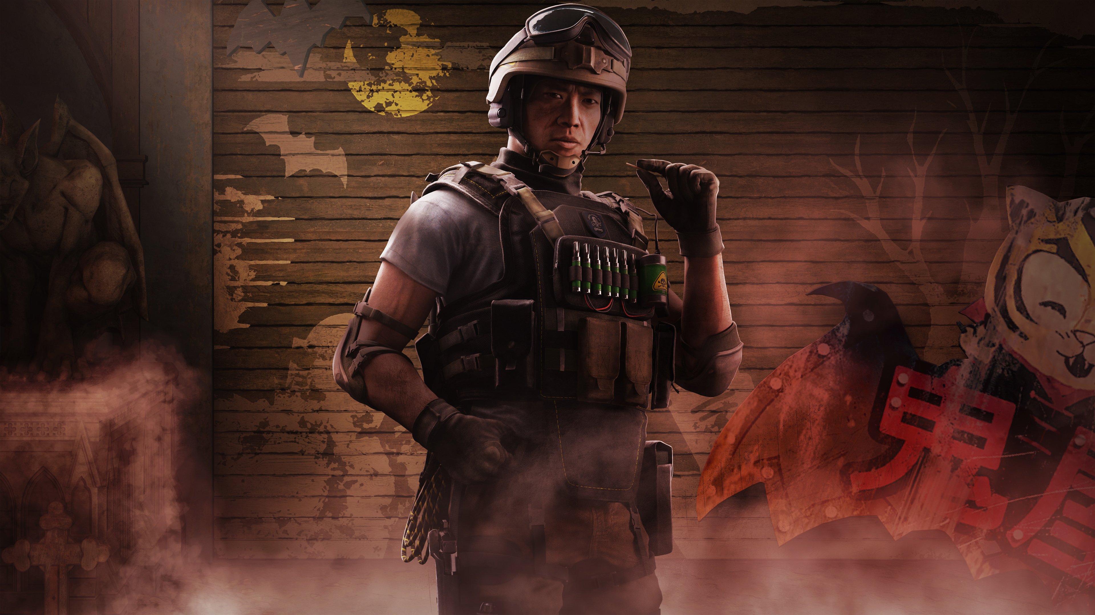 Operatore Rainbow Six Siege Lesion, 3840x2160 4K, Desktop 4K