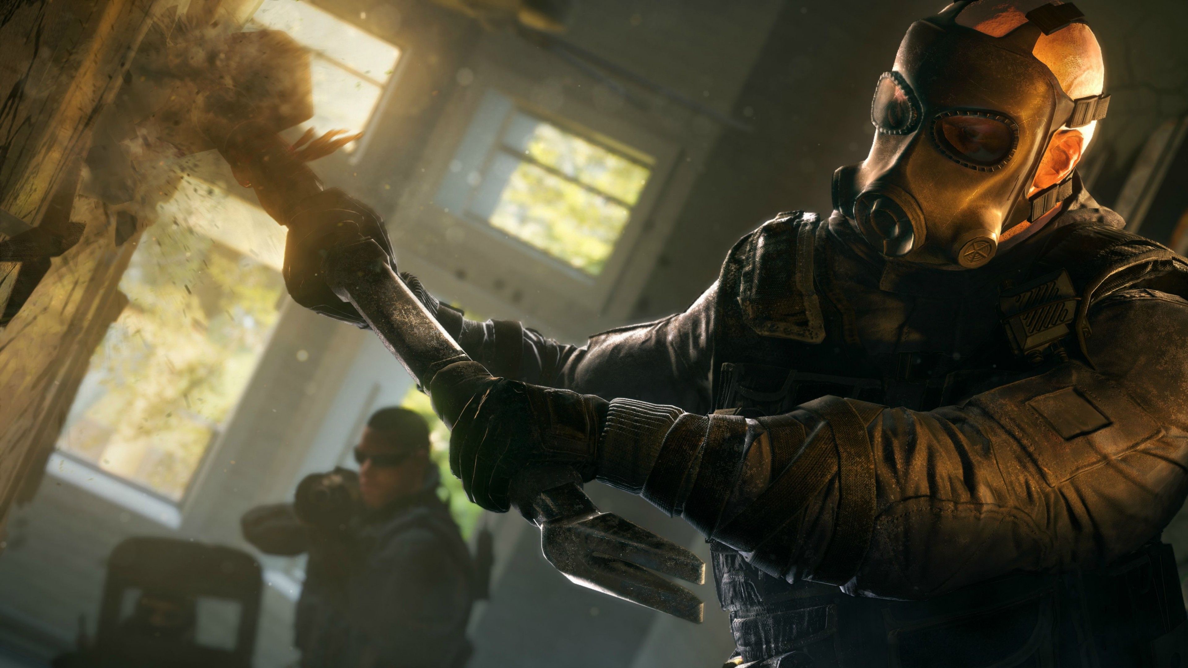Rainbow Six Siege operatore maschera, 3840x2160 4K Ultra HD, Monitor 4K