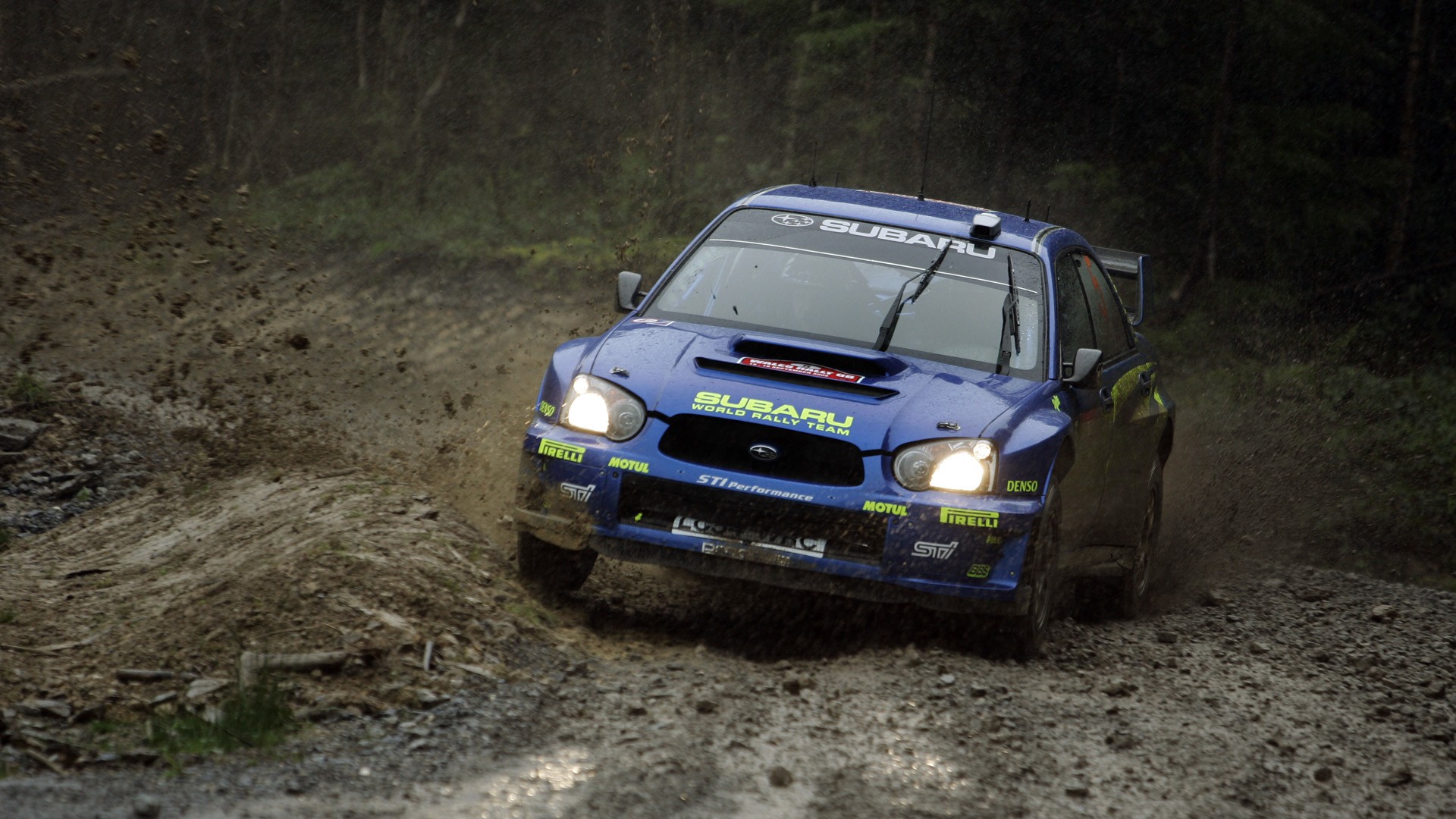 Subaru Impreza rally forestale, 1920x1080 Full HD 1080p, PC Desktop